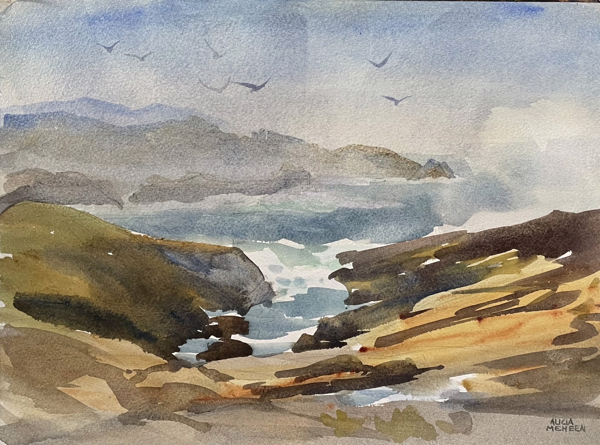 The Slot, Point Lobos by Alicia Meheen