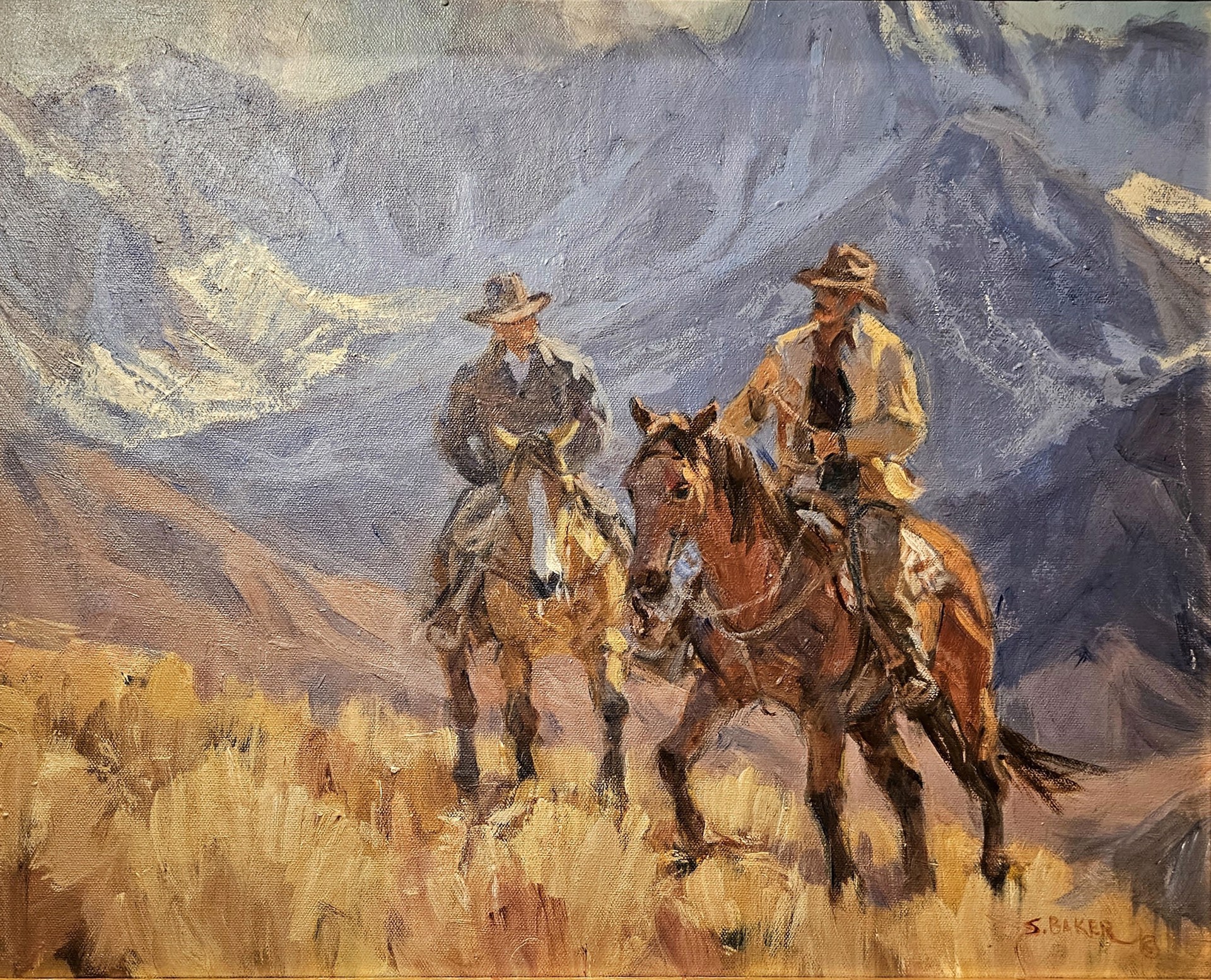 Shadow of Mt. Humphrey by Suzanne Baker
