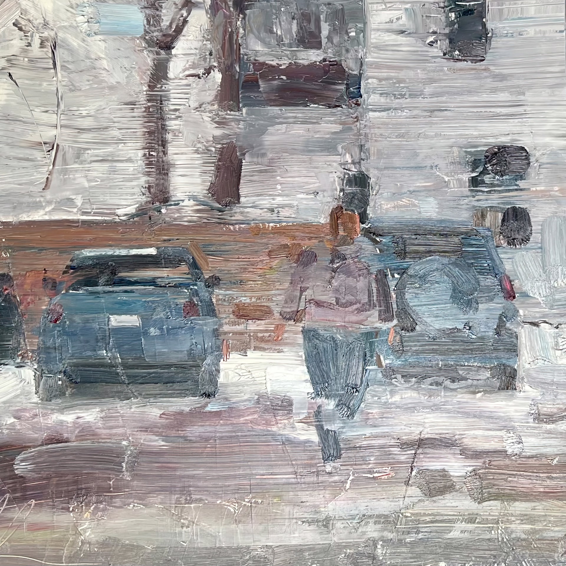 Parking Lot by Clyde Steadman