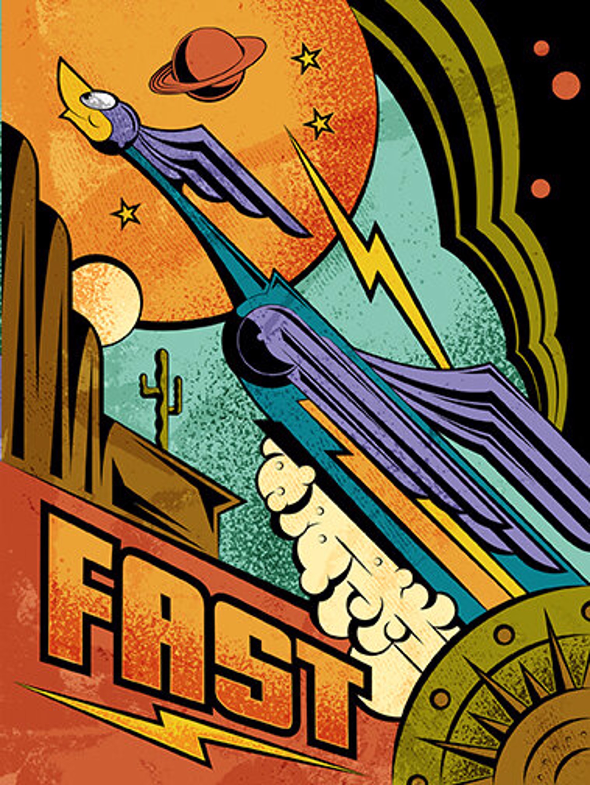 Fast MKLE016 by Mike Kungl (Chuck Jones Collection)