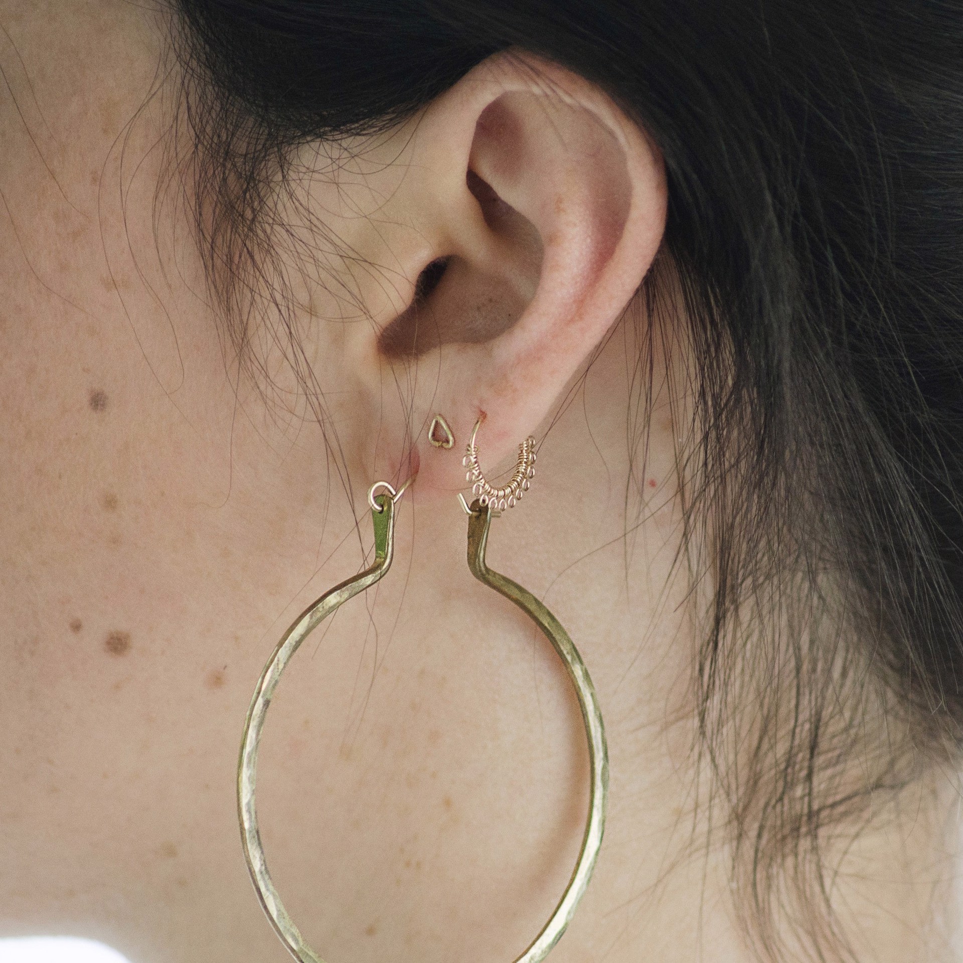 Filigree Nose Ring in Gold - 8mm by Clementine & Co. Jewelry