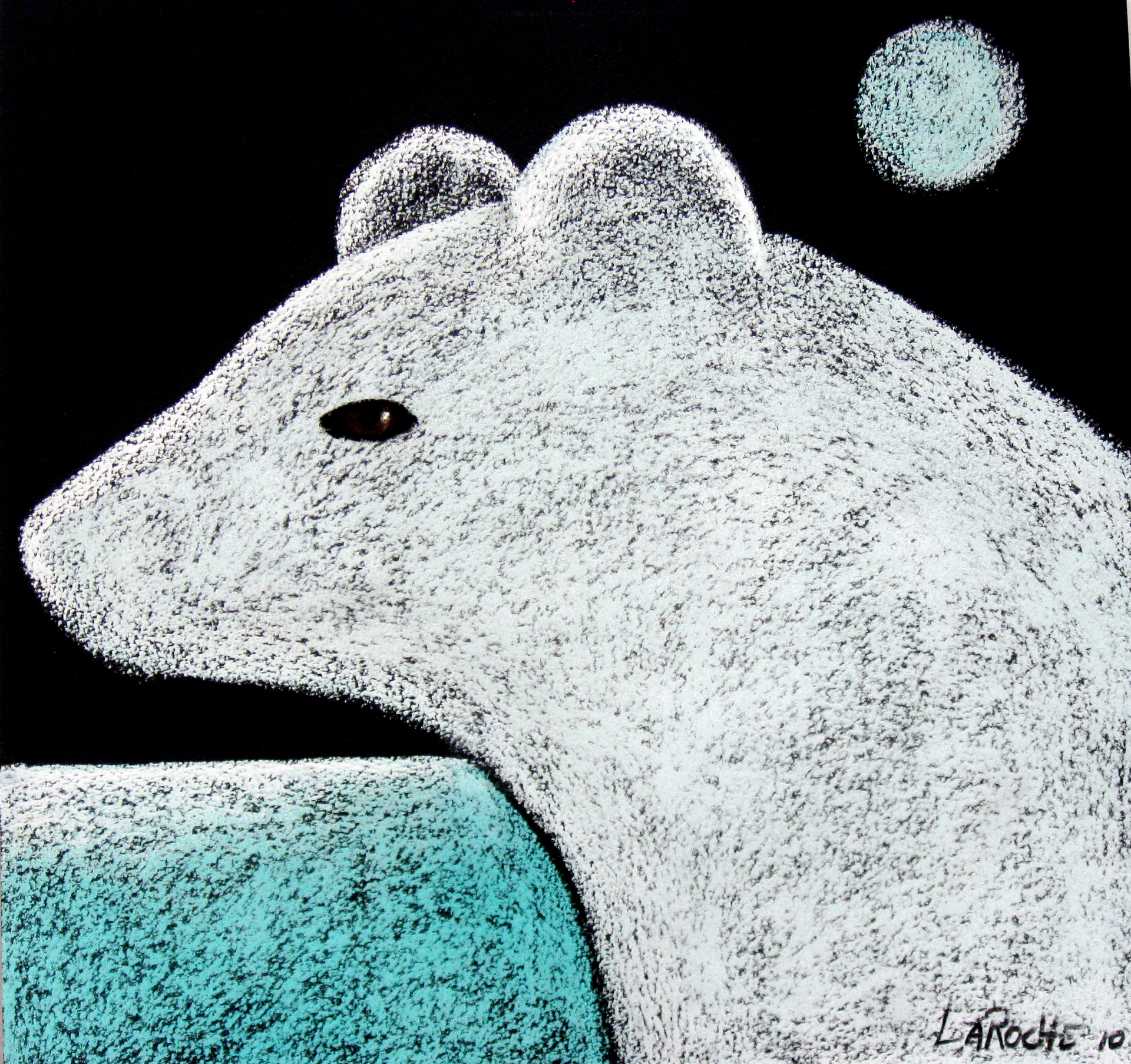 Young Polar Bear - SOLD available for commission