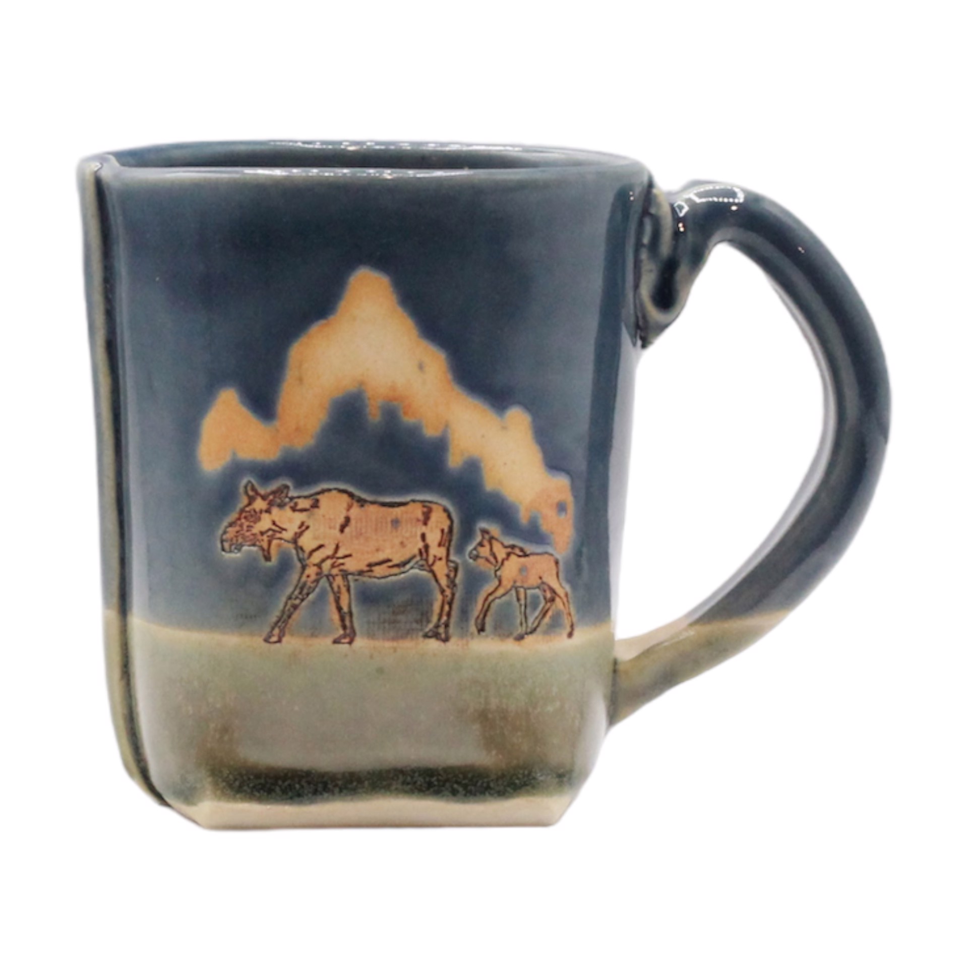 Mother Moose Mug by Colleen Deiss