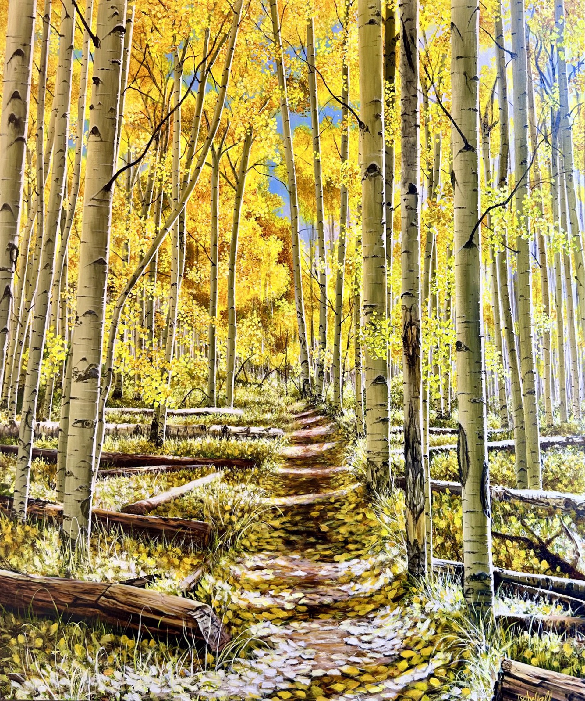 “Capitol Creek Trail; Kate's View” by Isabella Garaffa