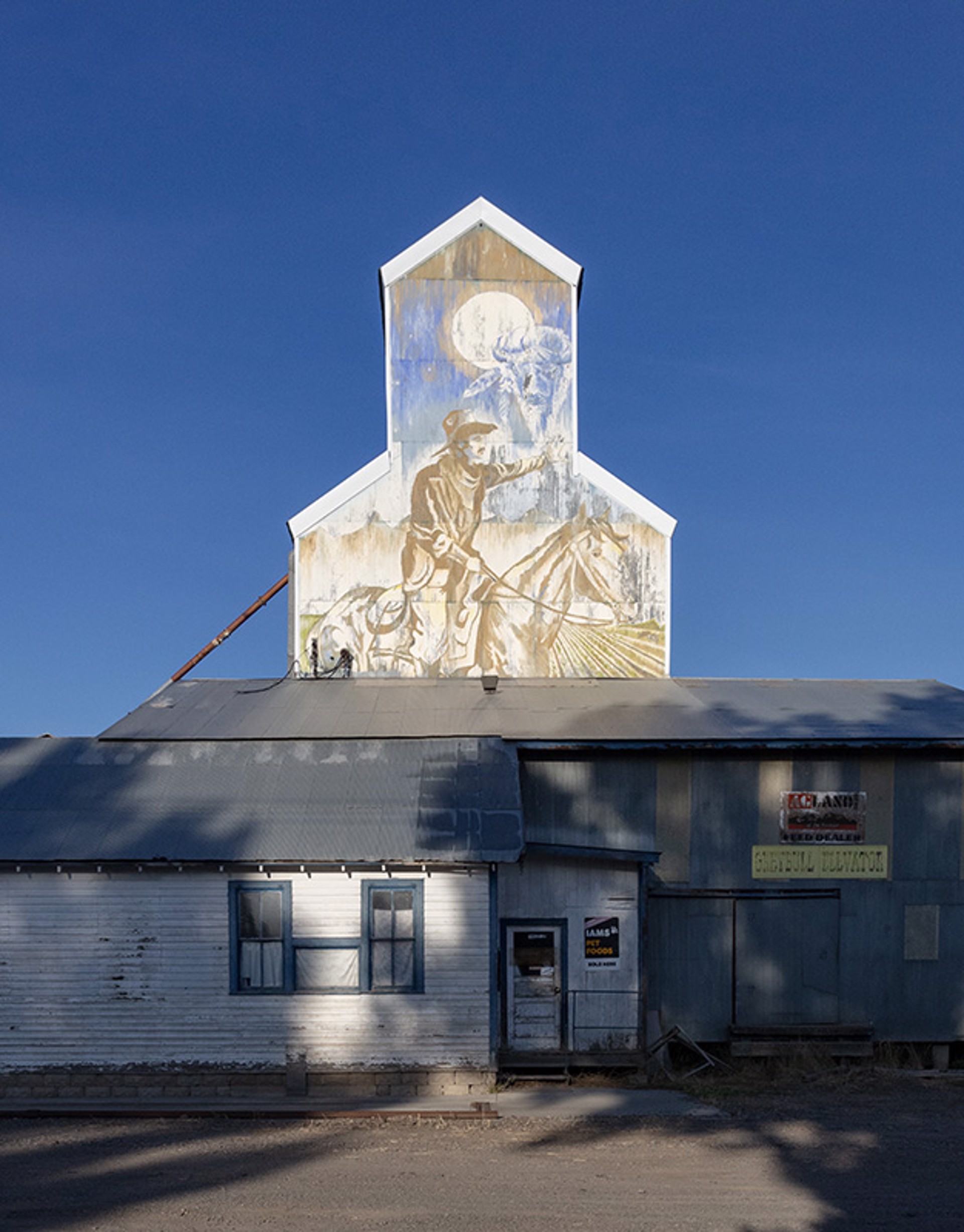 Cowboy Mural, Greybull WY by Jerry Park