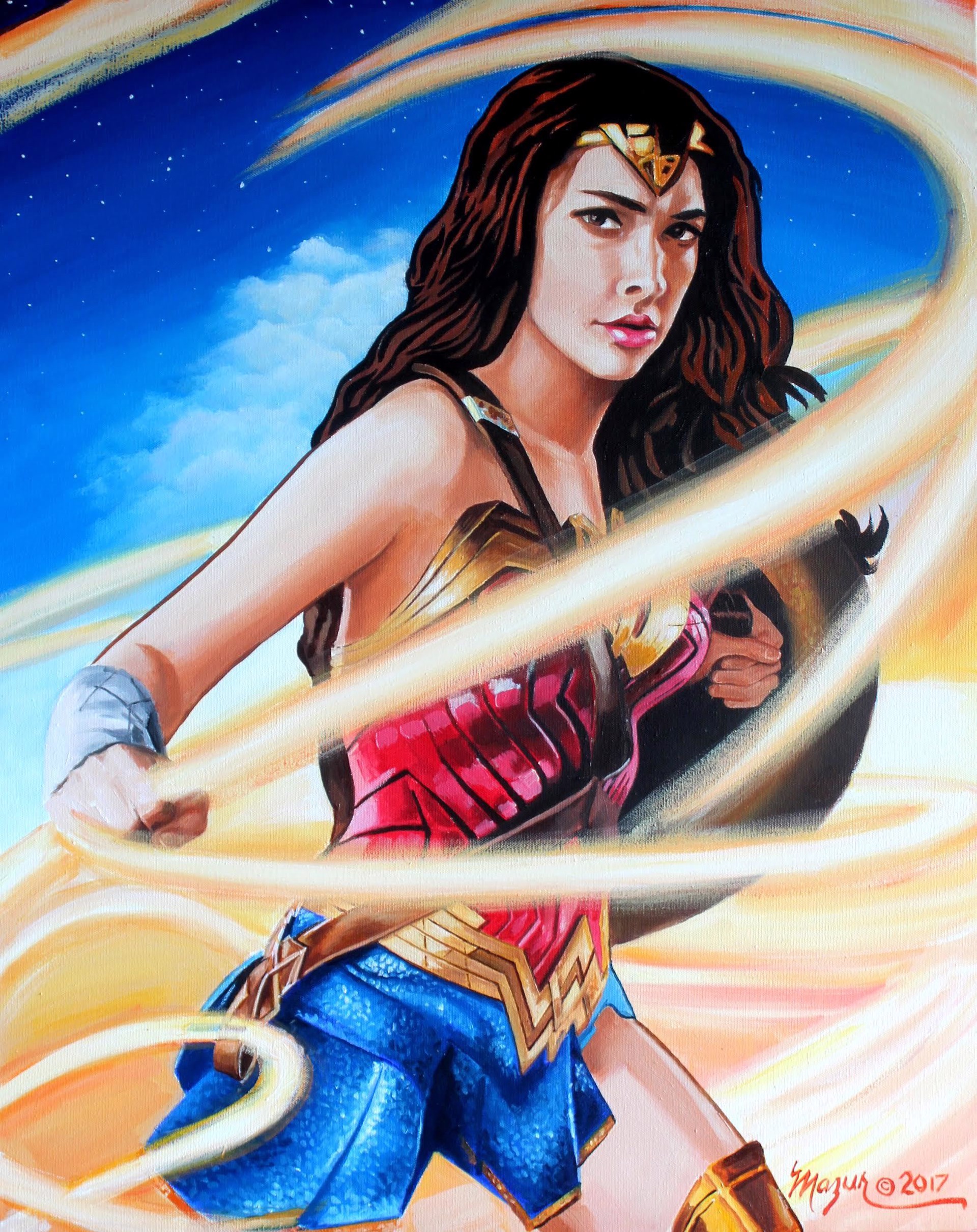 Wonder Woman by Ruby Mazur