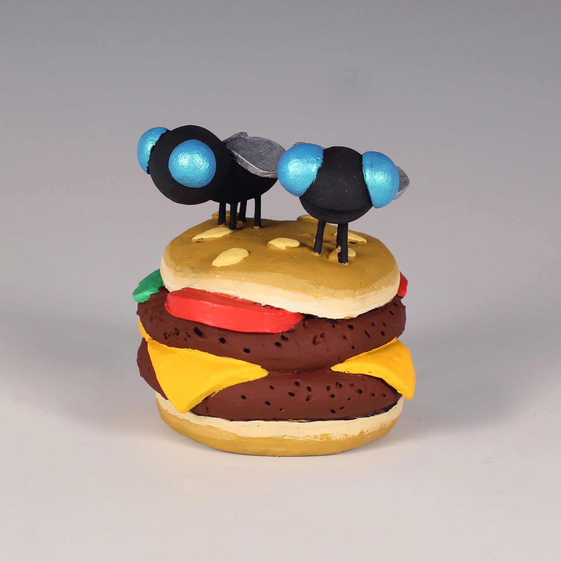 Burger and Flies Double Whopper with Cheese by Max Lehman