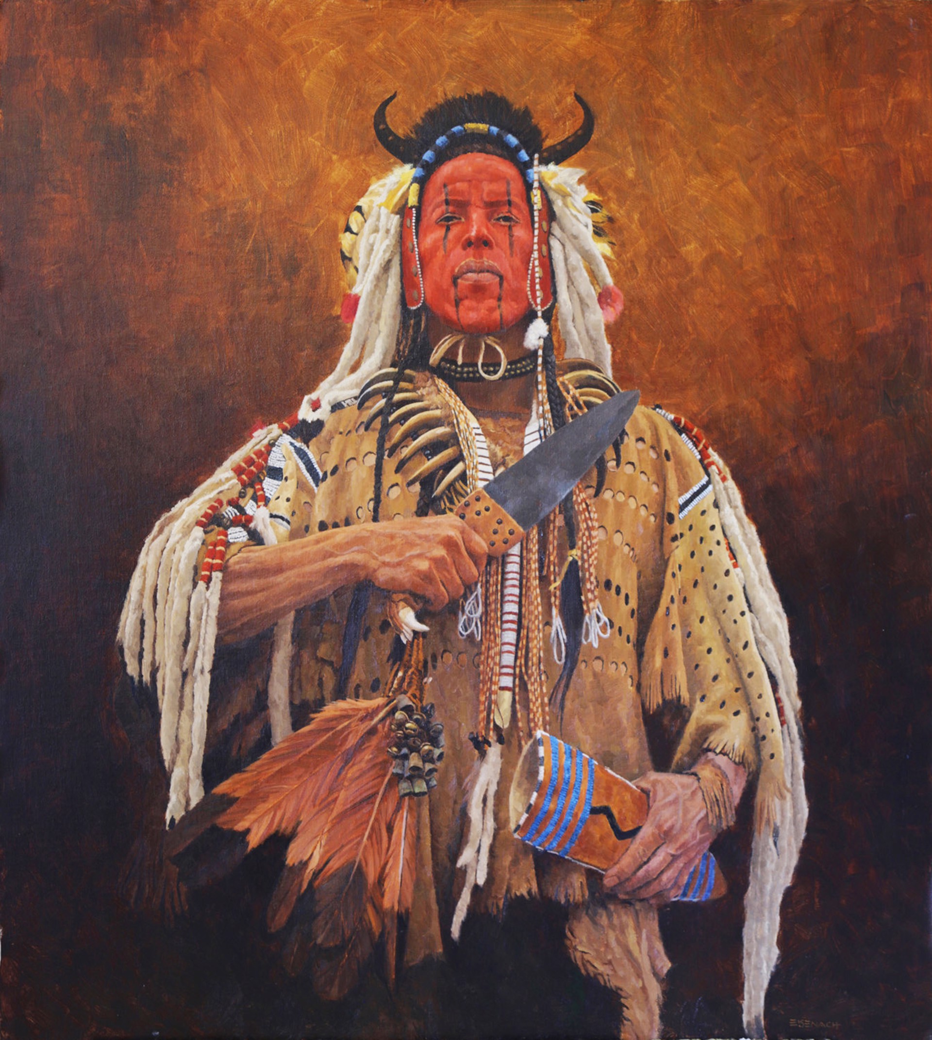 Blackfoot Bear Knife Ceremony by Barry Eisenach | Wilcox Gallery