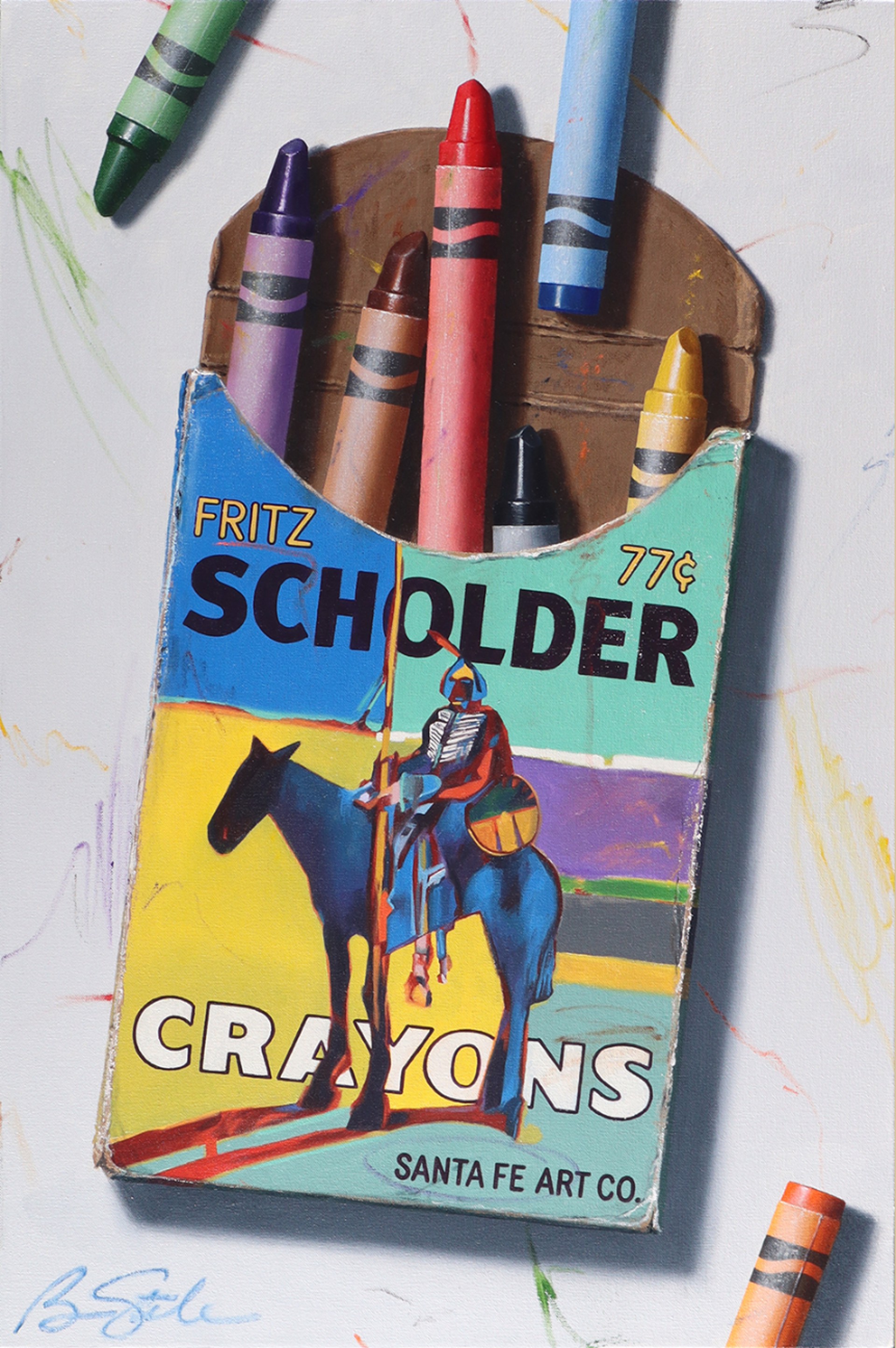 Fritz Crayons by Ben Steele