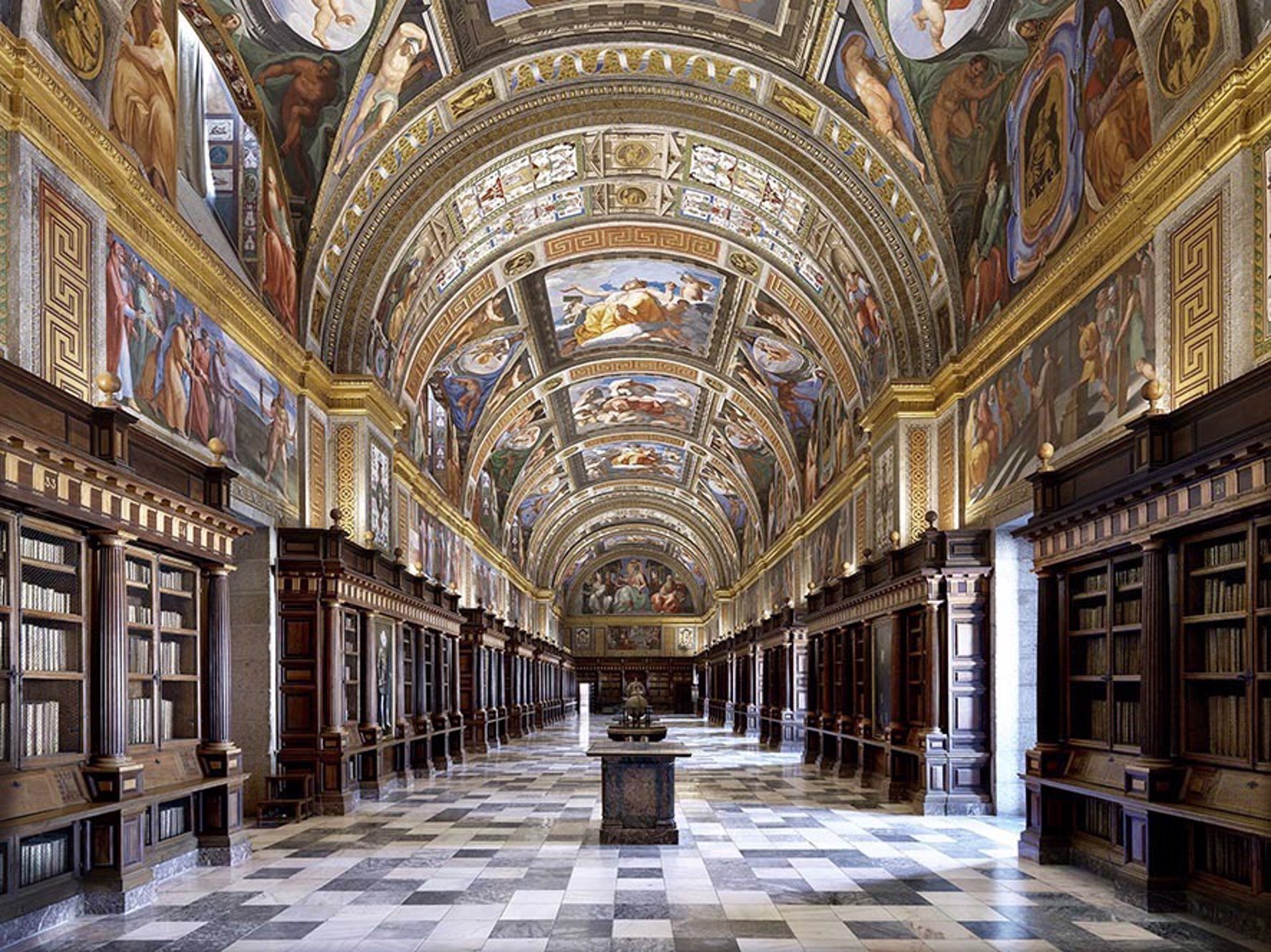 Biblioteca Escorial, Madrid by Massimo Listri