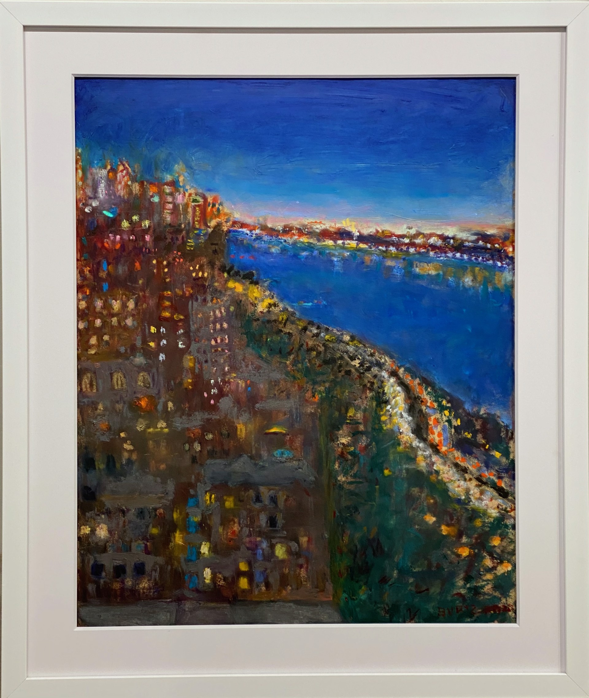New York, New York (Nightfall) by Tracy Burtz