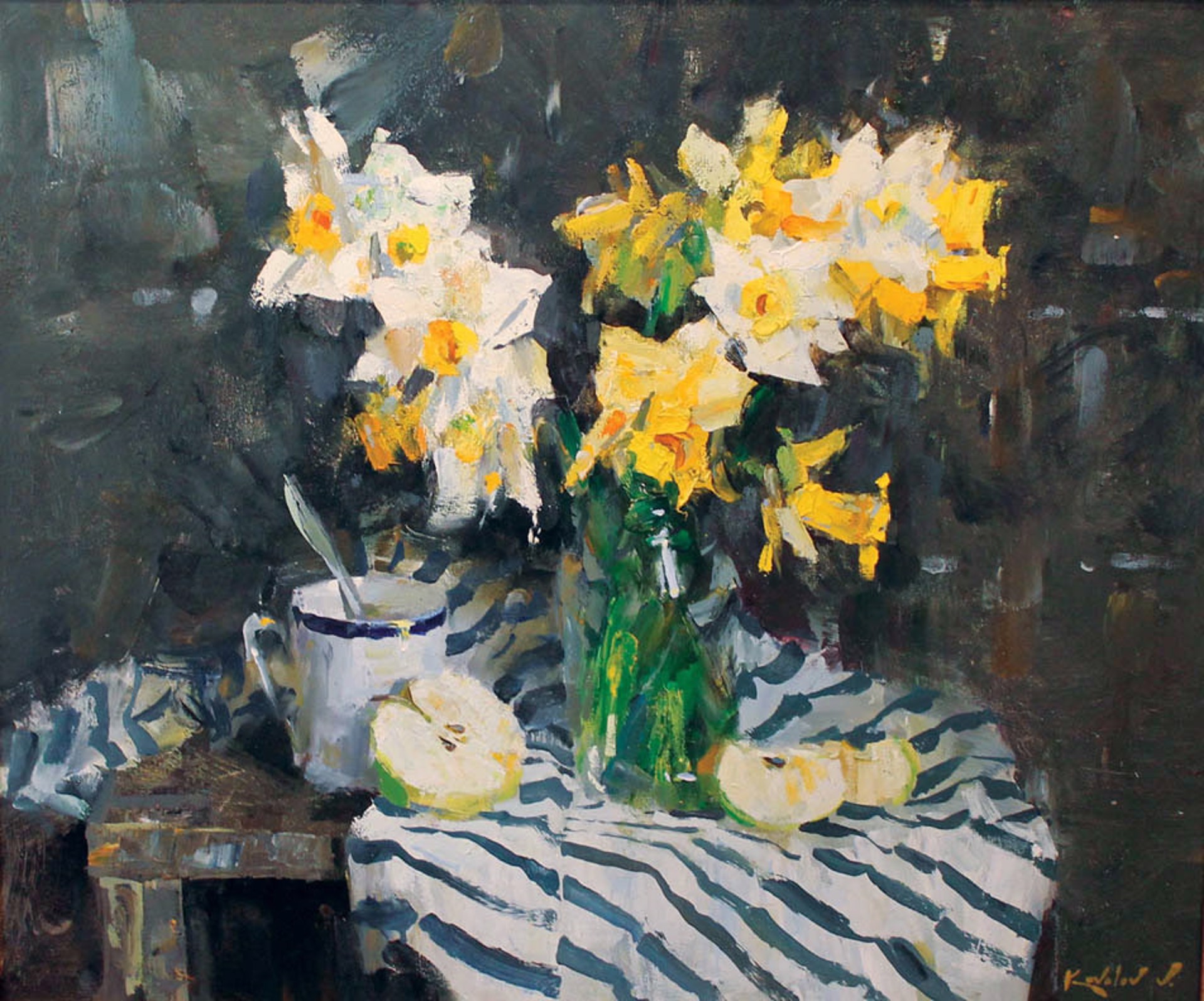 Daffodils by Vladimir Kovalov