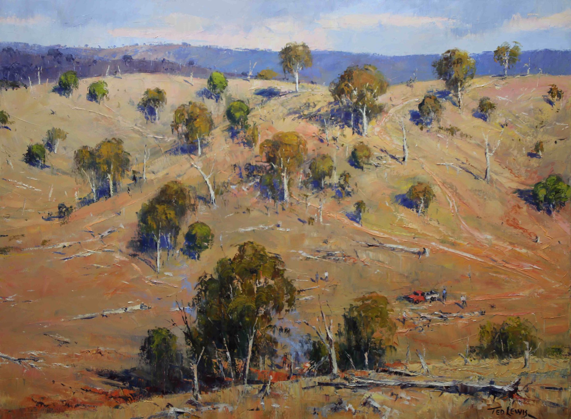 Collecting Wood for Winter by Ted Lewis