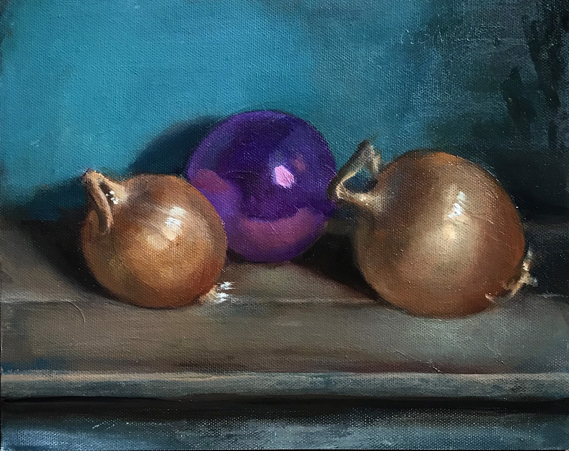 Onions and Ornament by Nancy Bea Miller