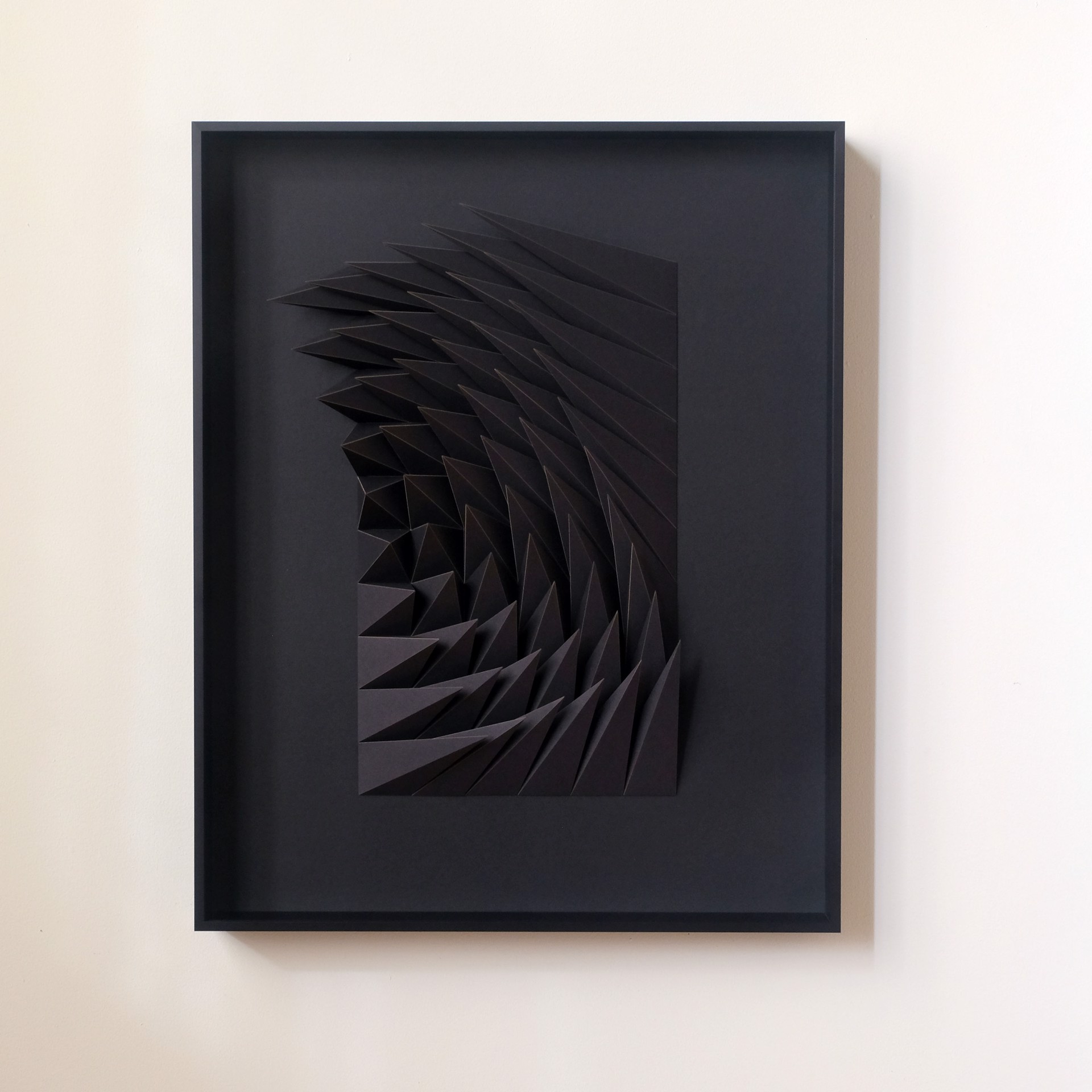 Swirl #3 Black by Yossi Ben Abu