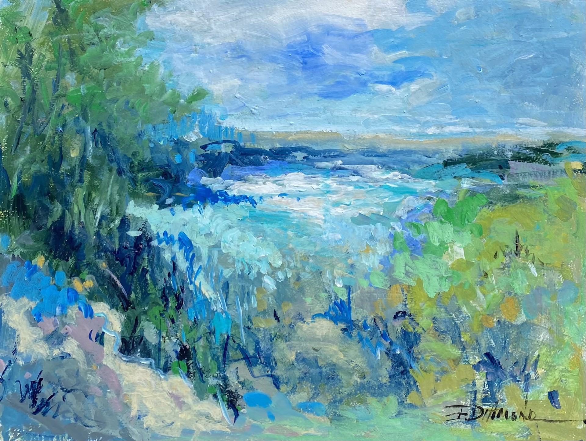 Seascape Series No. 20 by Ellen Diamond