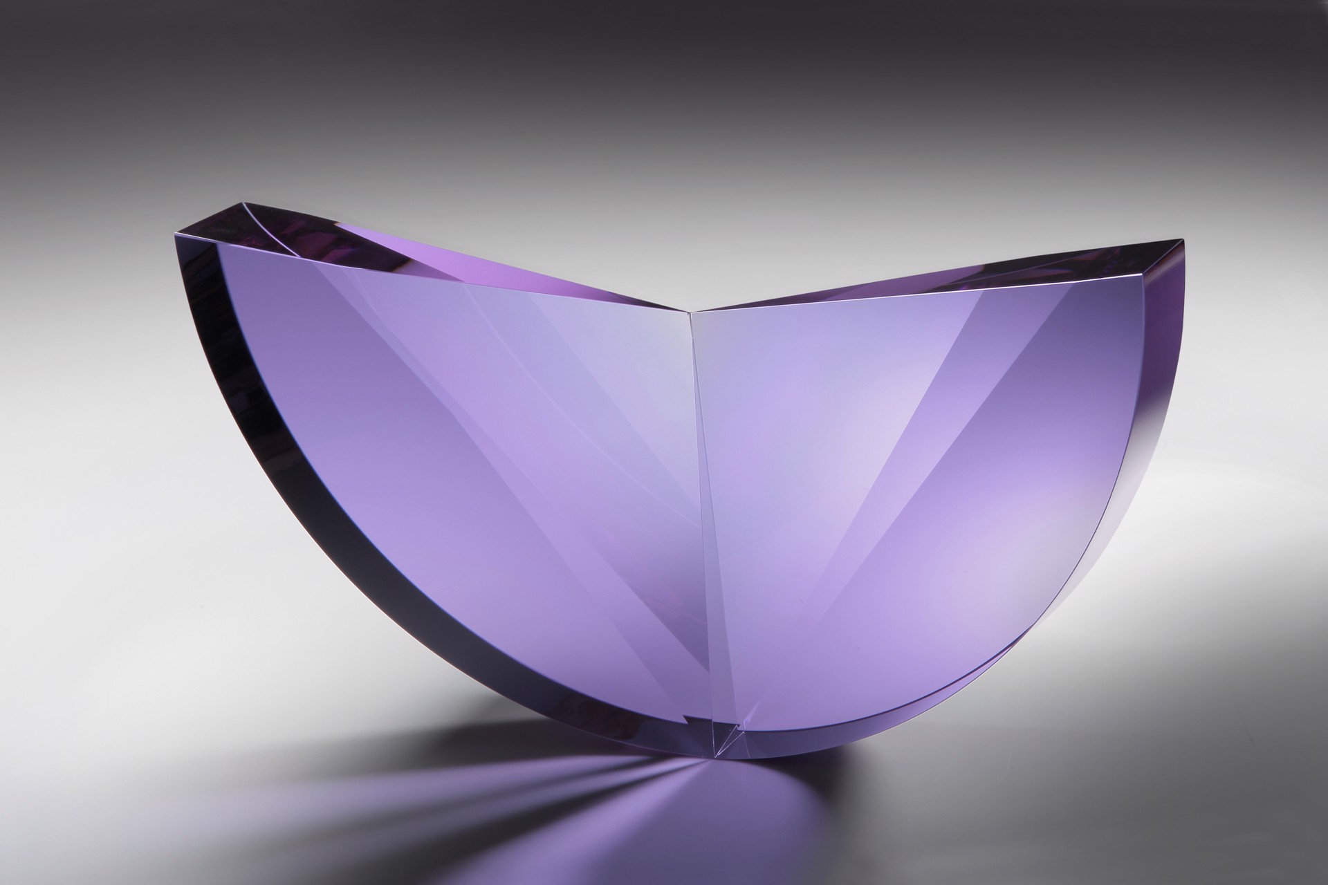 "Purple Semicircle" by Tomáš Brzon