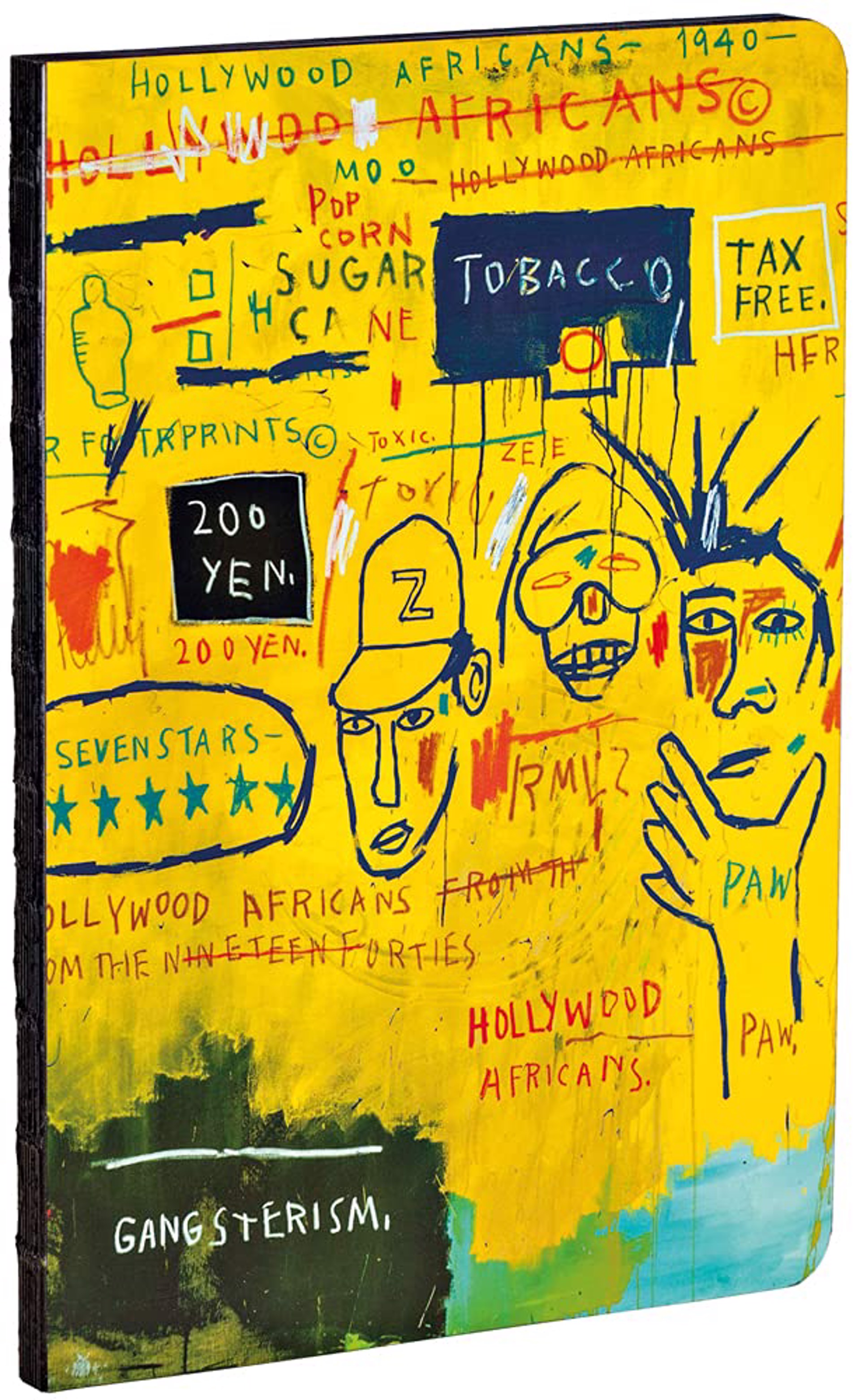 Hollywood Africans Notebook by Jean-Michel Basquiat