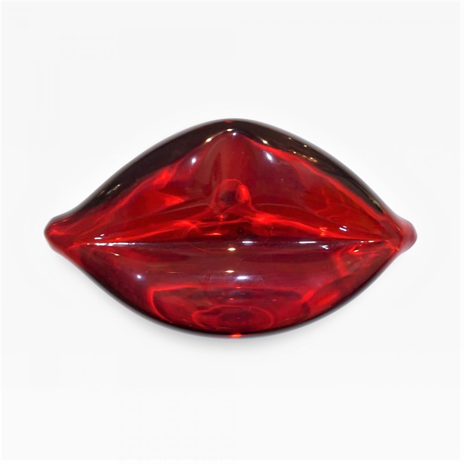 Red Glass Lips by Alberto & Davide Dona