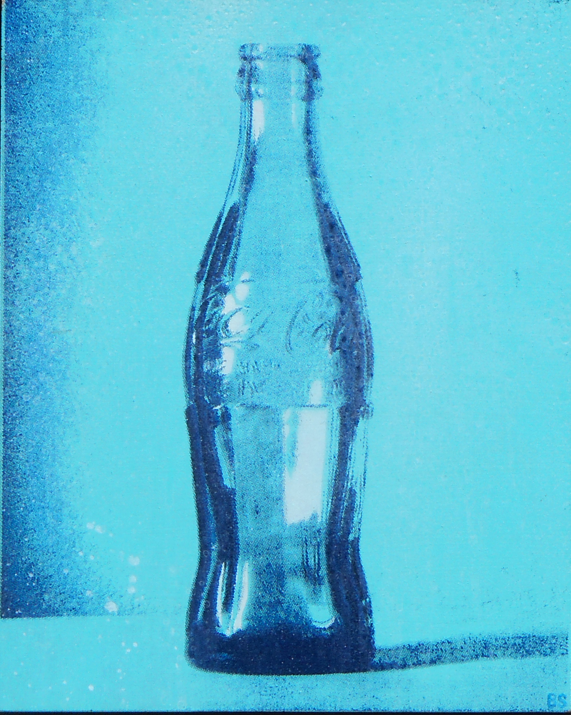 Coca Cola (Teal) by Ben Steele