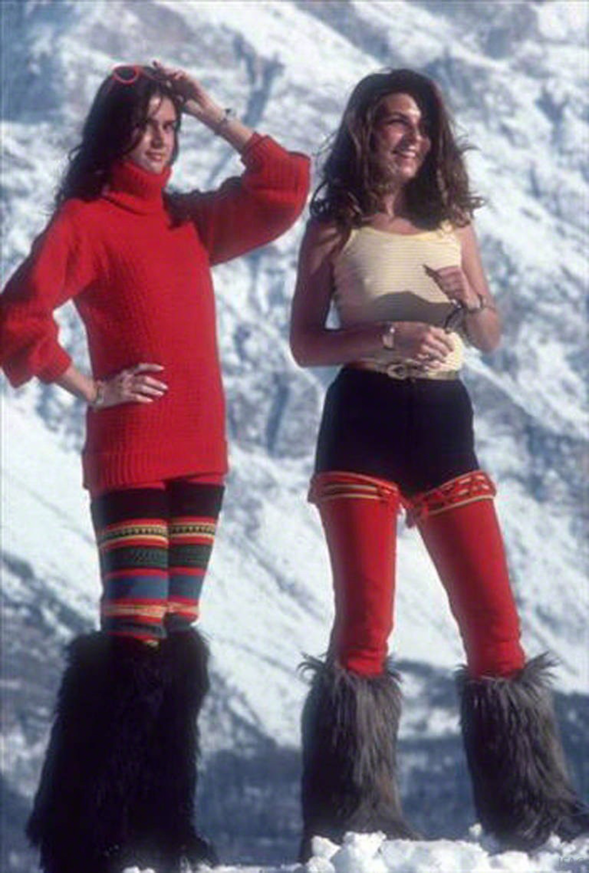 Winter Wear, Cortina d'Ampezzo by Slim Aarons