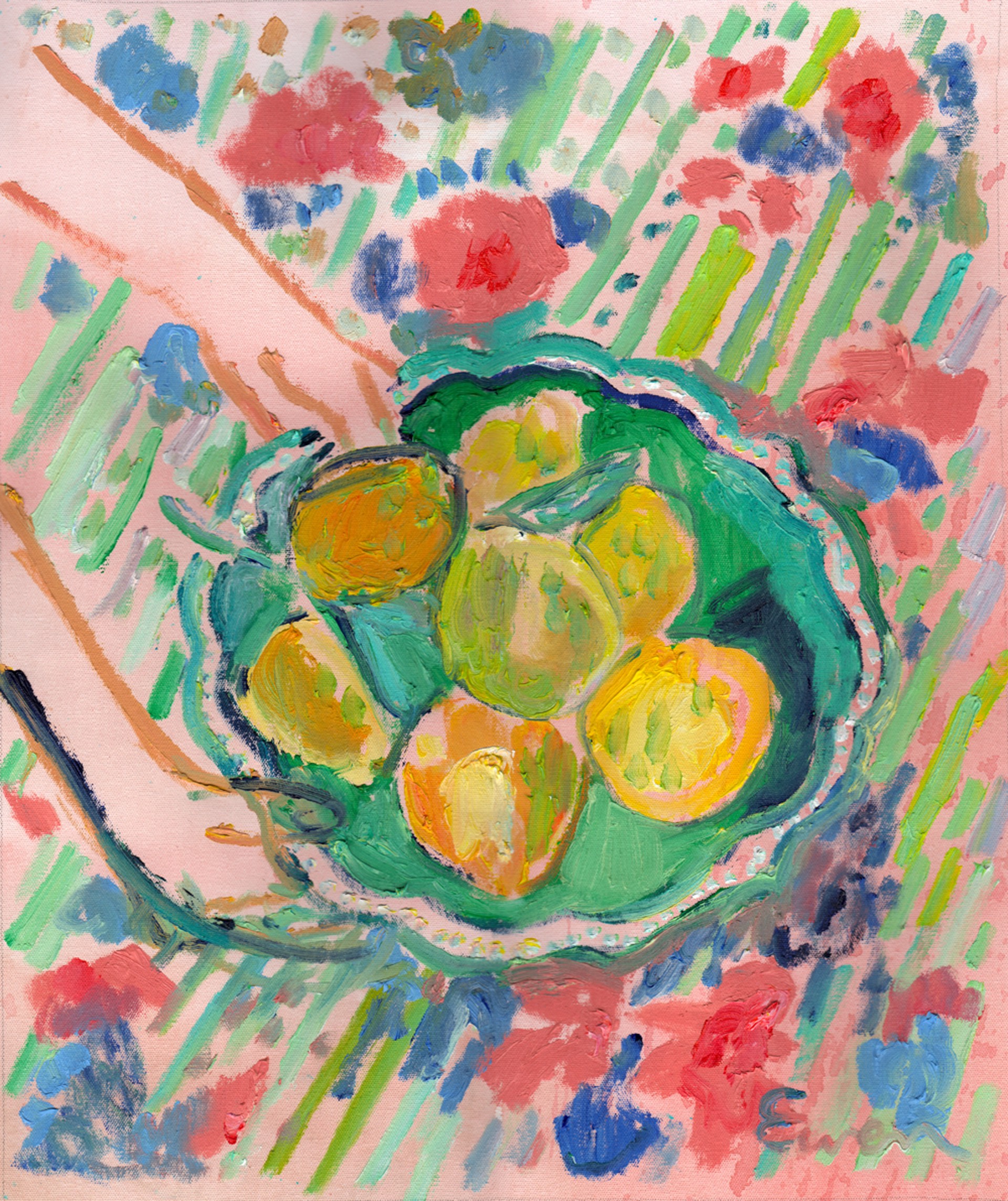 Bowl of Lemons 2 by Anne-Louise Ewen
