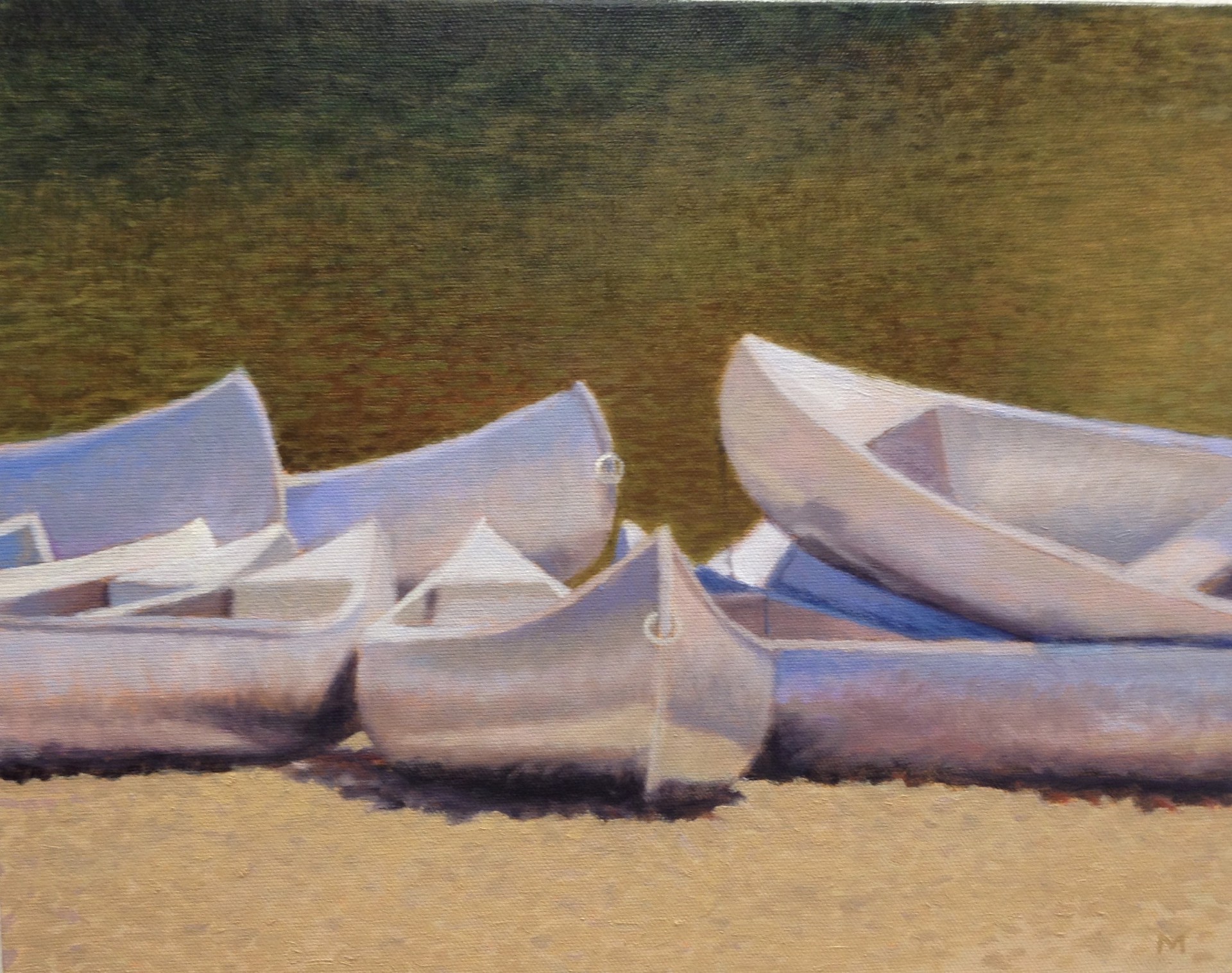 Many Canoes by Mary Robertson