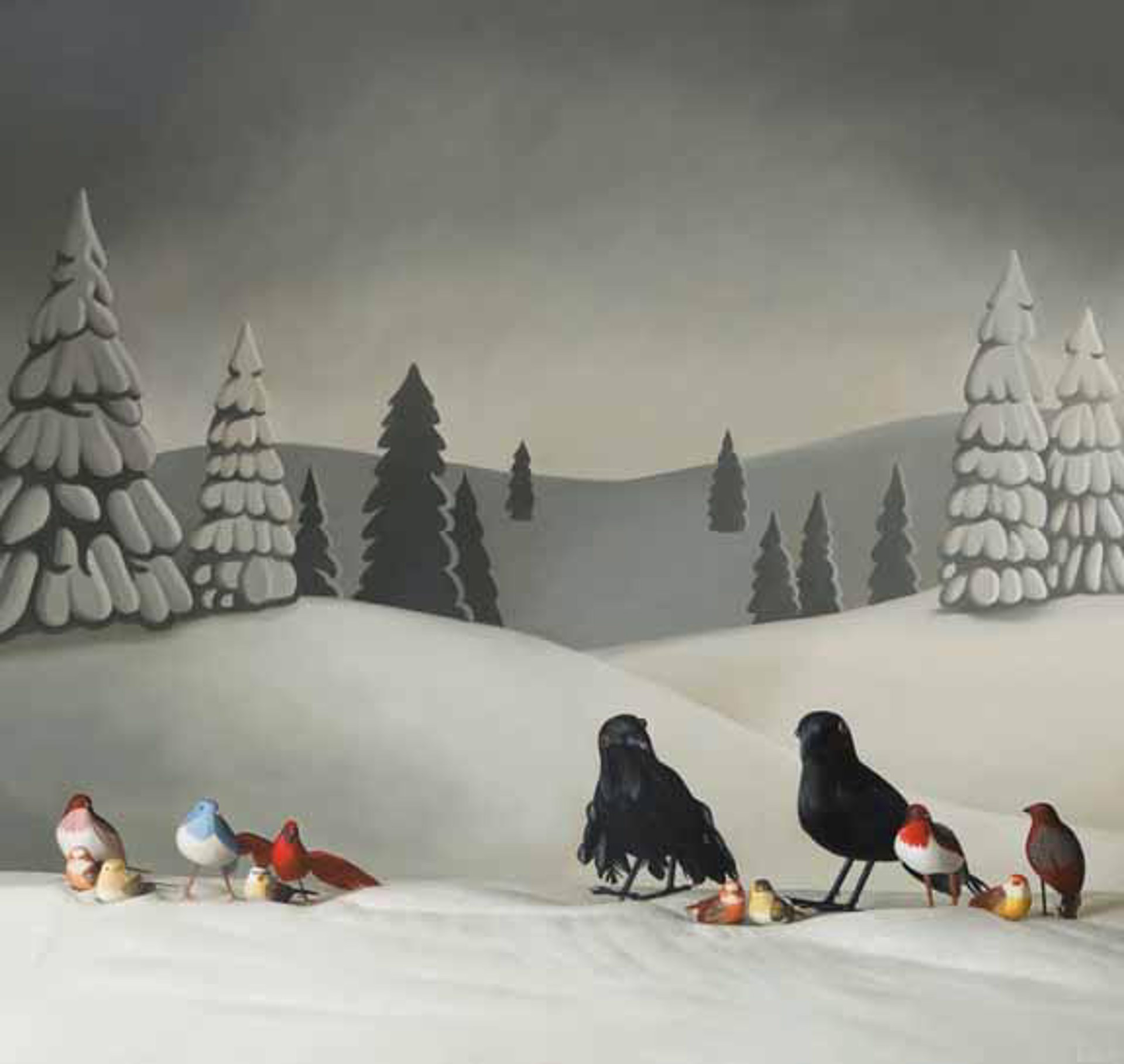 Snow Birds by Dan Jackson