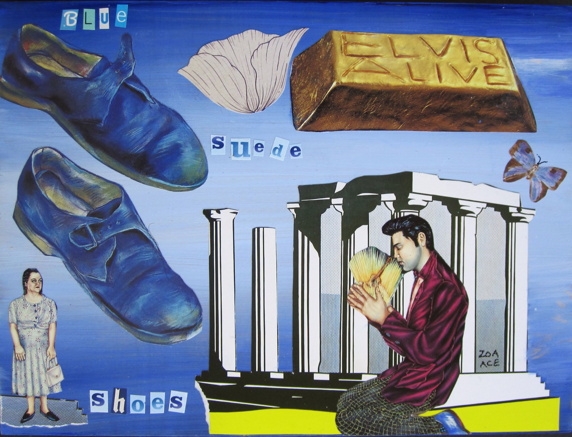 Blue Suede Shoes by Zoa Ace