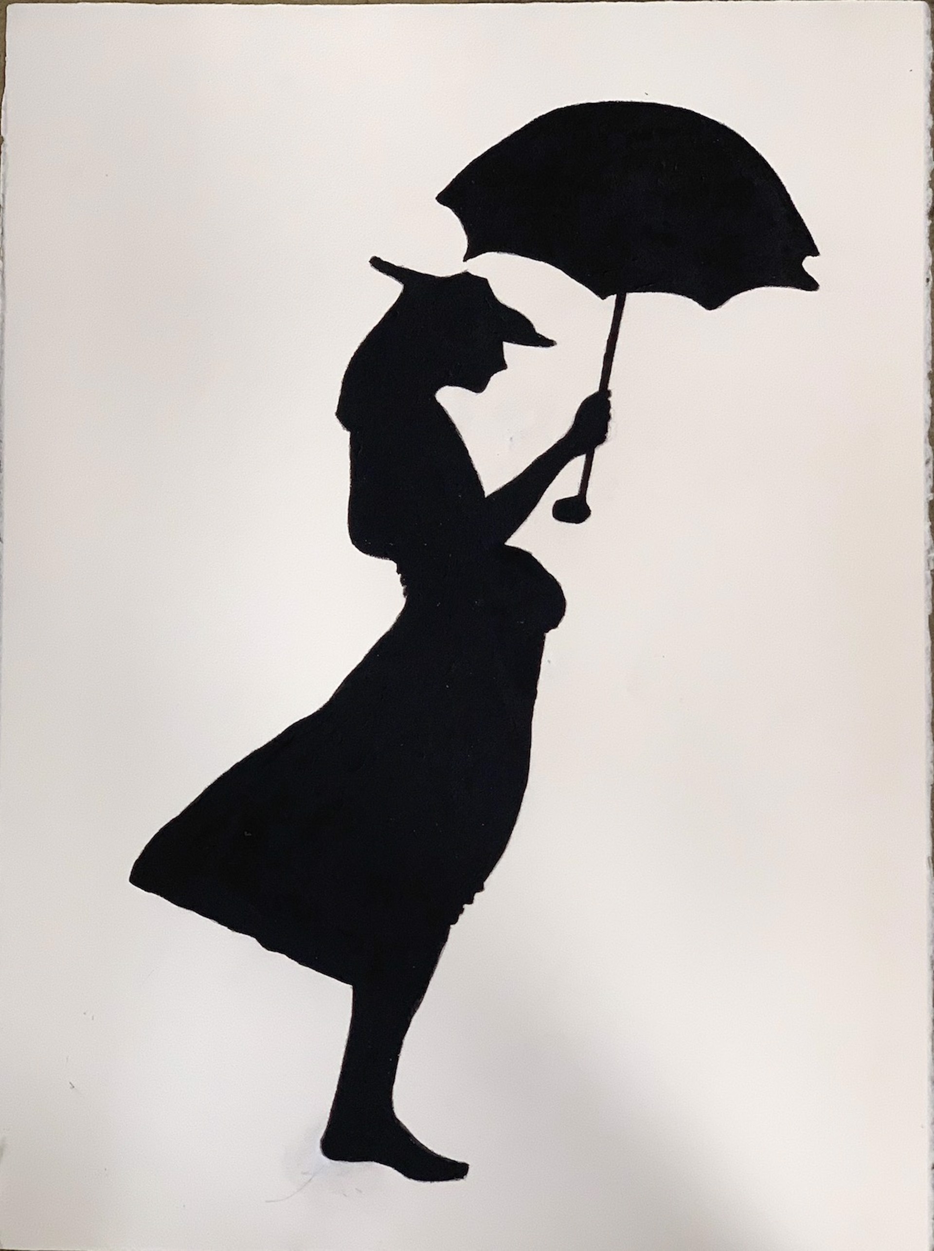 Umbrella Girl by Thomas Ostenberg