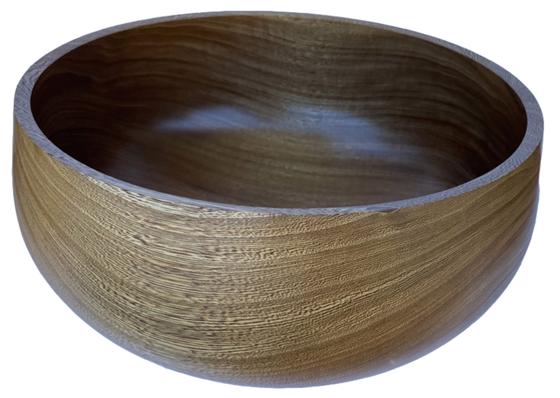 Banyan Wood Kuoho Style Calabash With Seven Milo Pewas on Bottom by Craig Mason