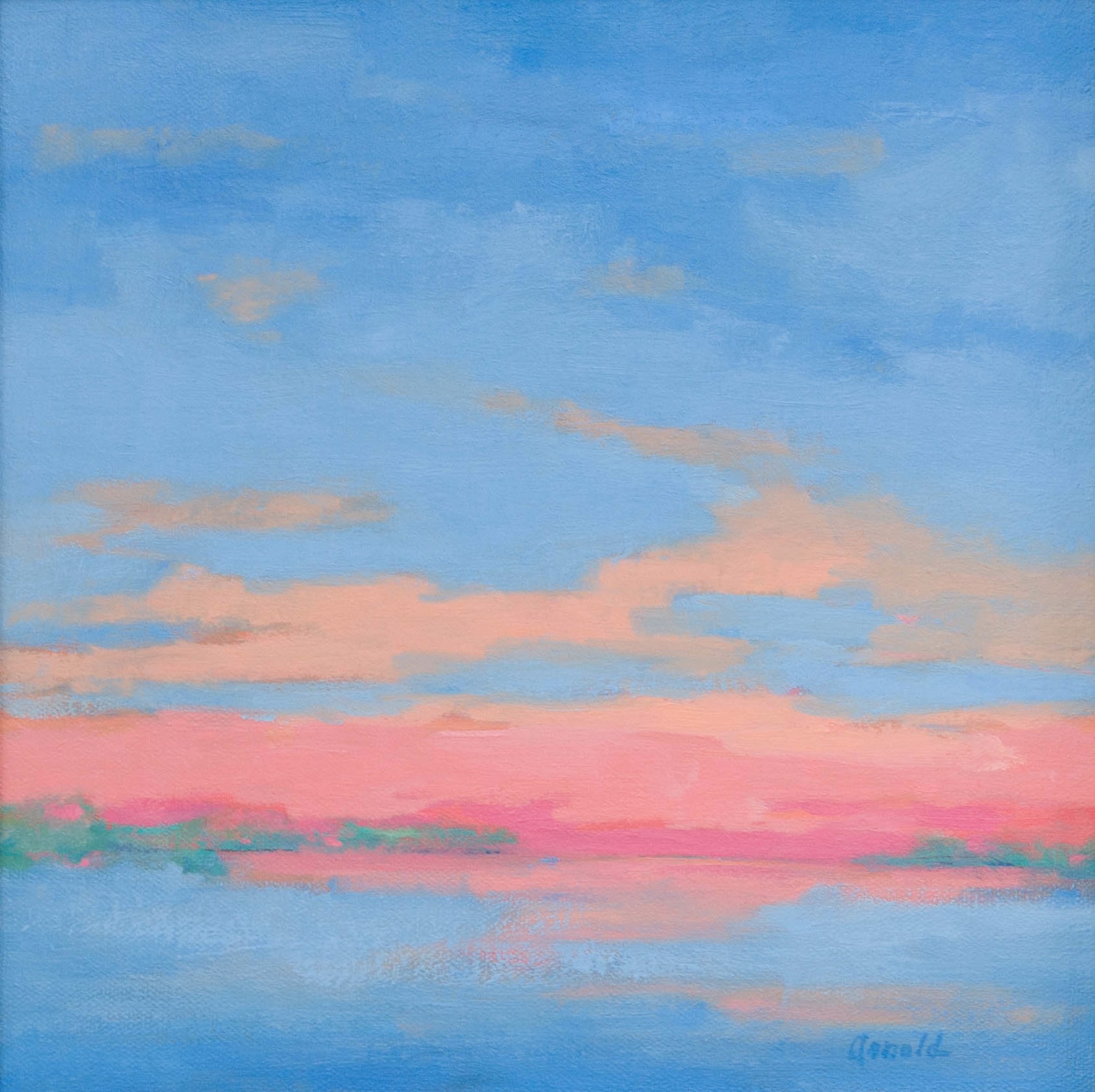 Indian River Sunset II by Linda Arnold