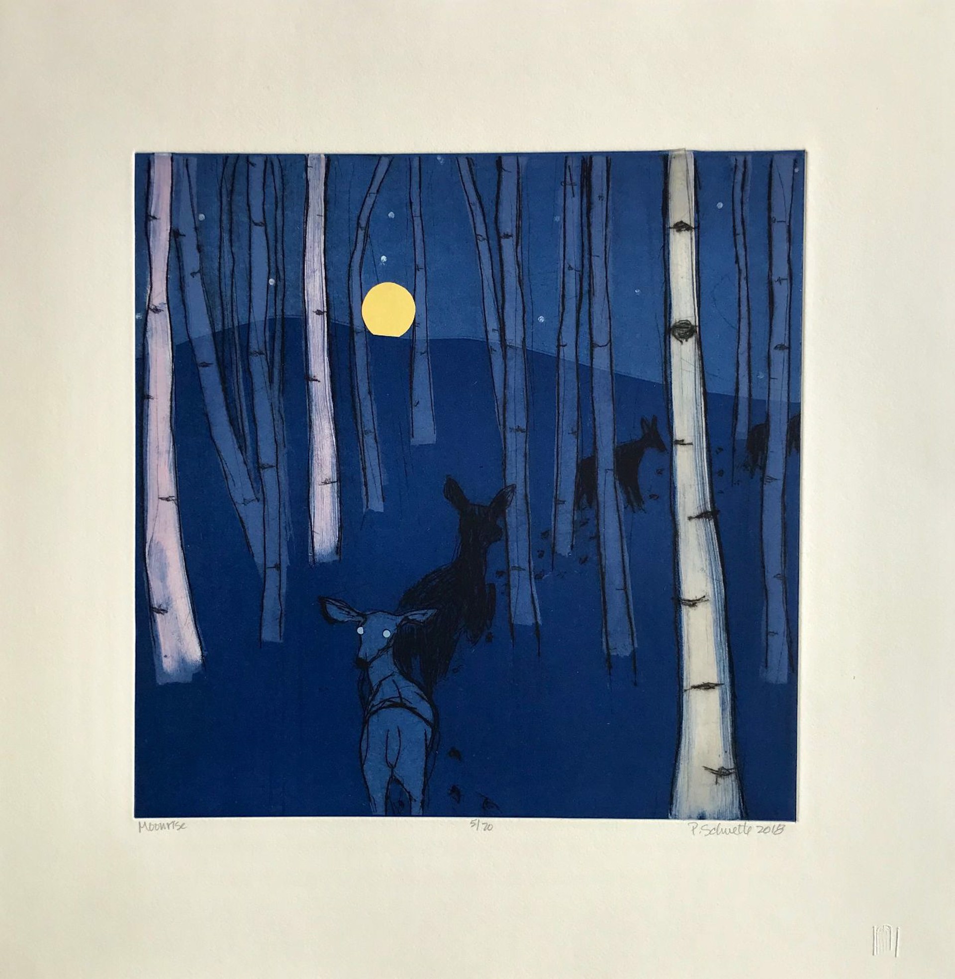 Moonrise, 18/20 by Paula Schuette Kraemer