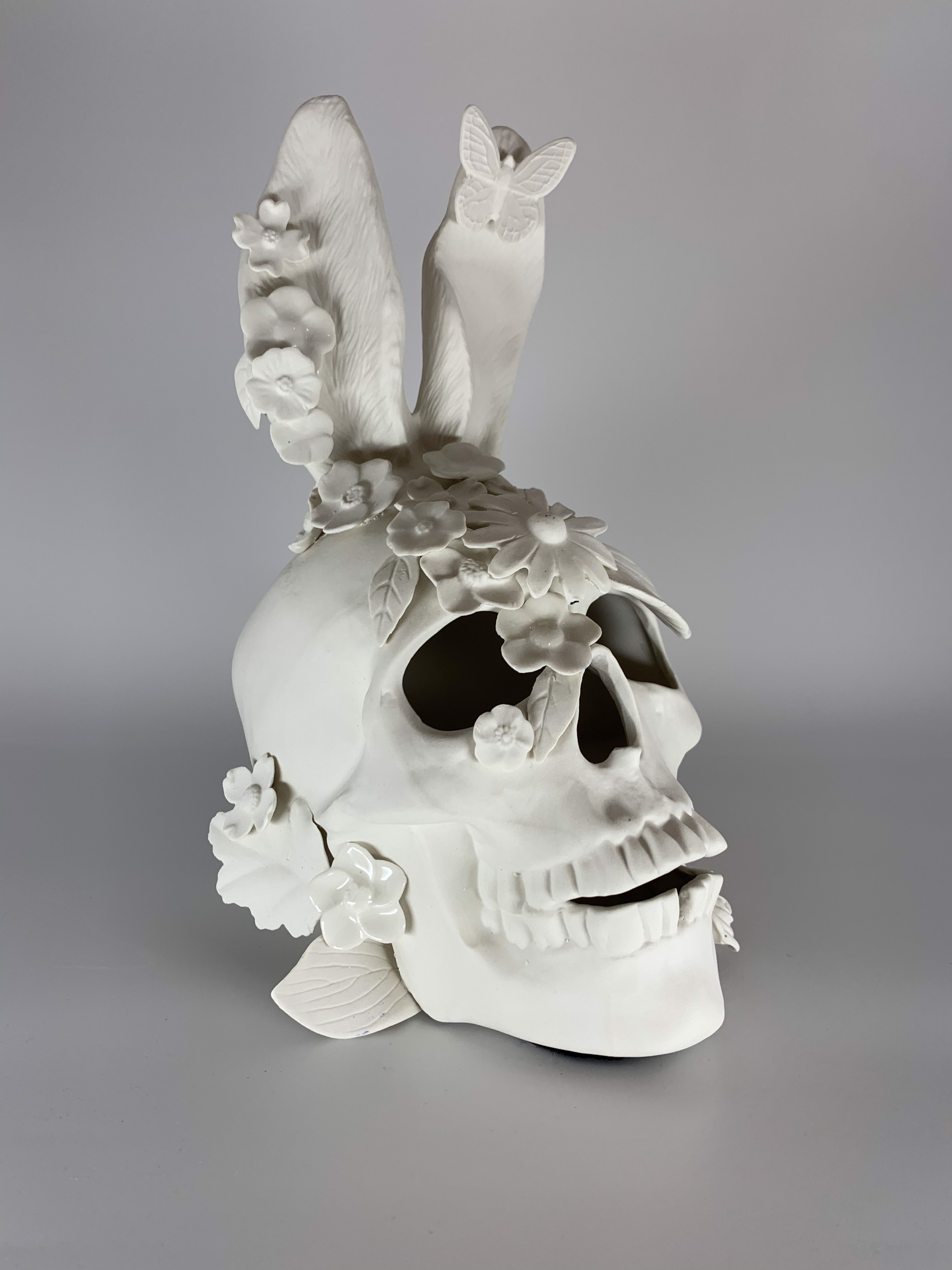 Skull with Ears by Jeff Herrity