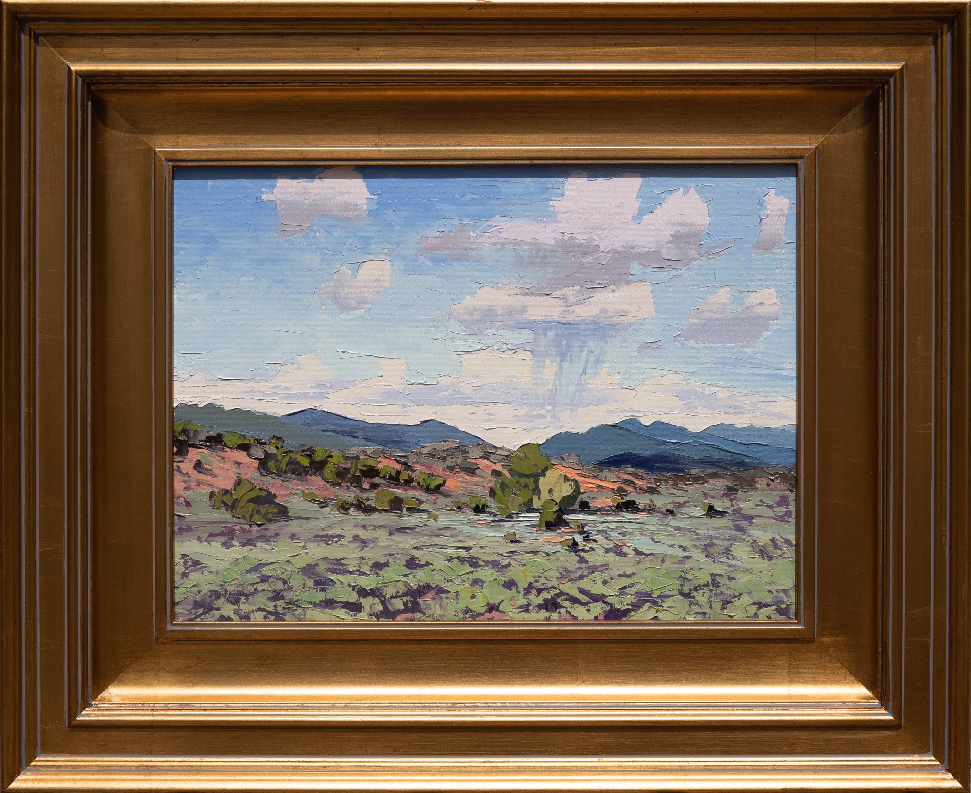 Taos Mesa Virga by Ken Daggett