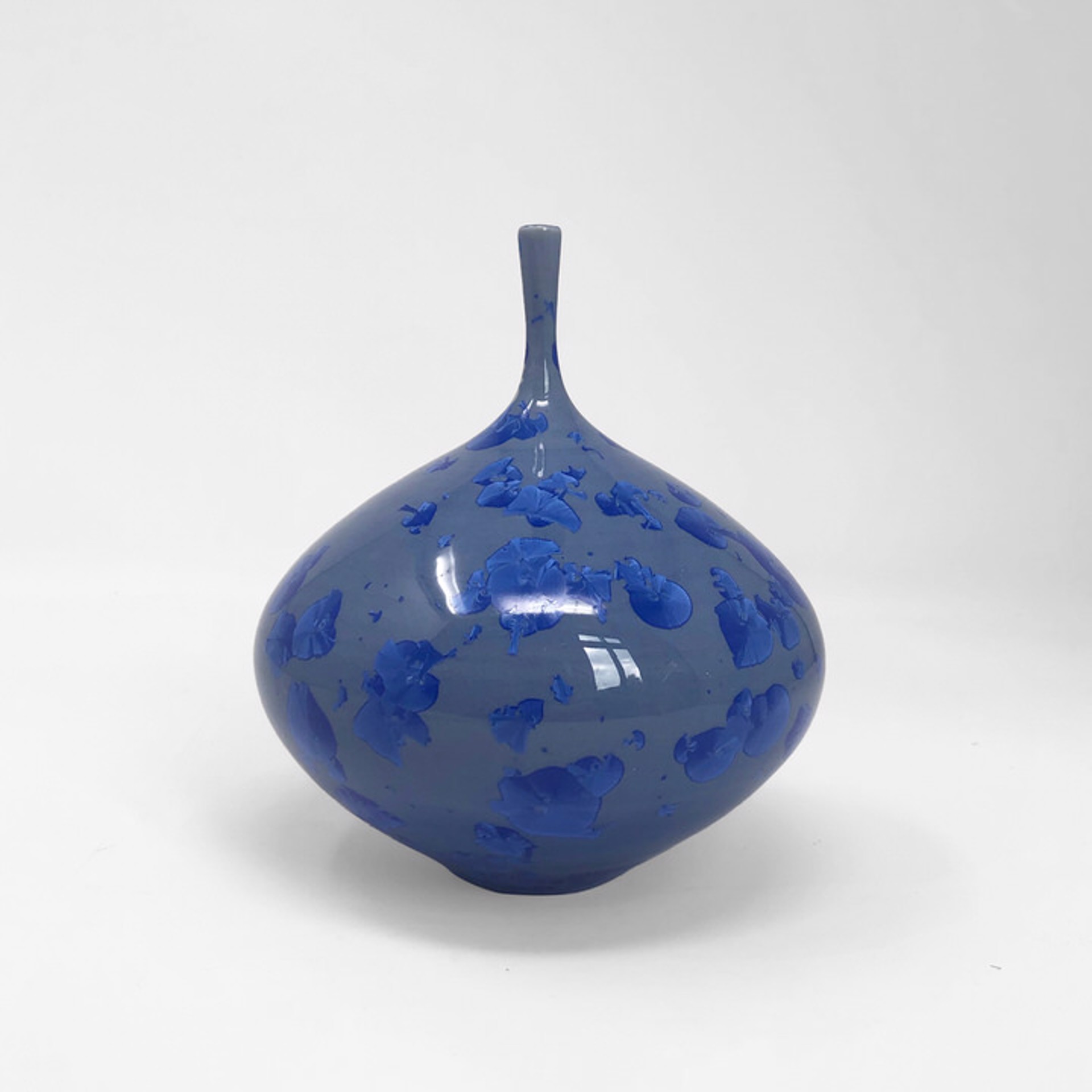Sky Blue Vase III by Jim Keffer