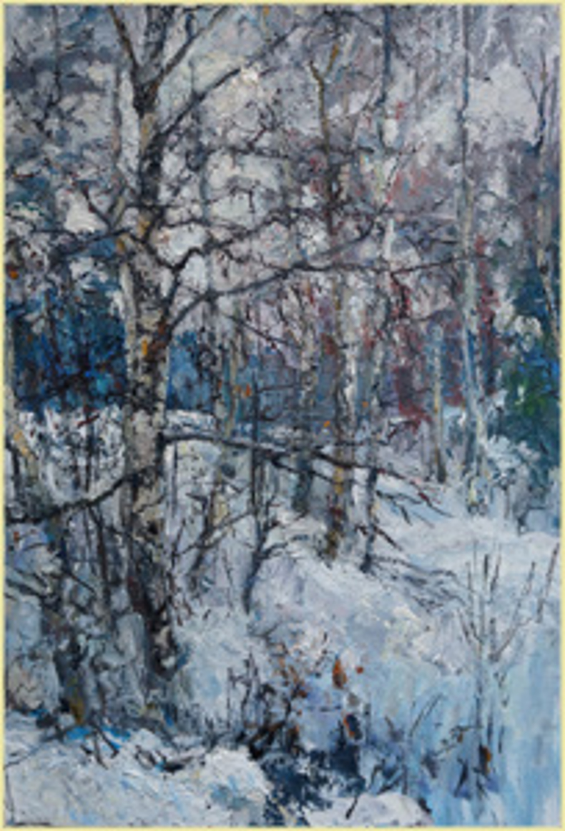 Snowfall by Ulrich Gleiter