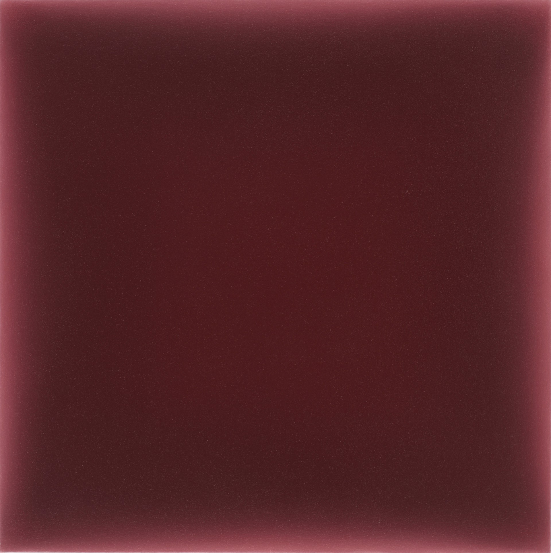10.13.23, darkened cadmium red on muted crimson by Gwen Hardie