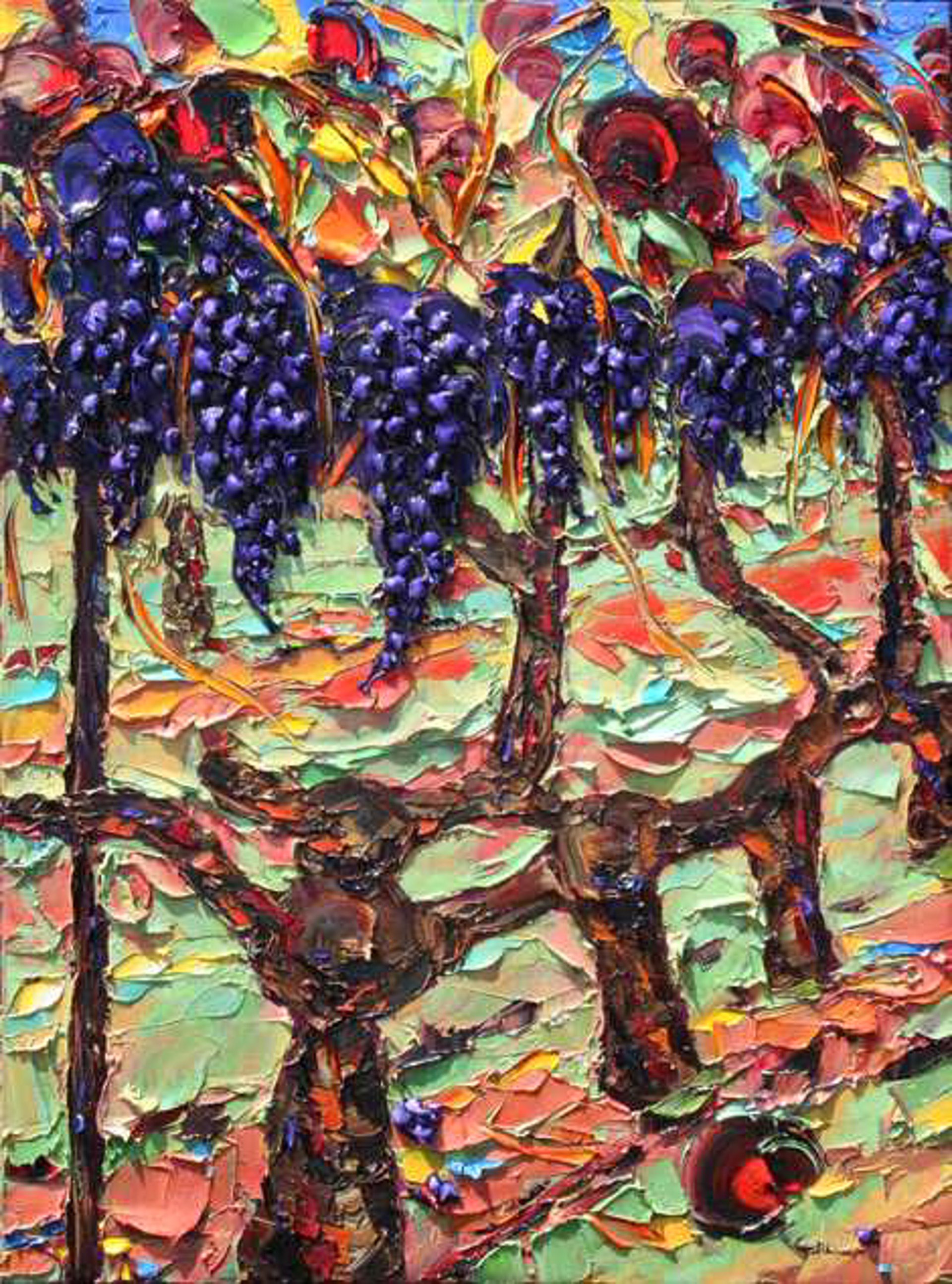 Vivacious Vineyard by JD Miller