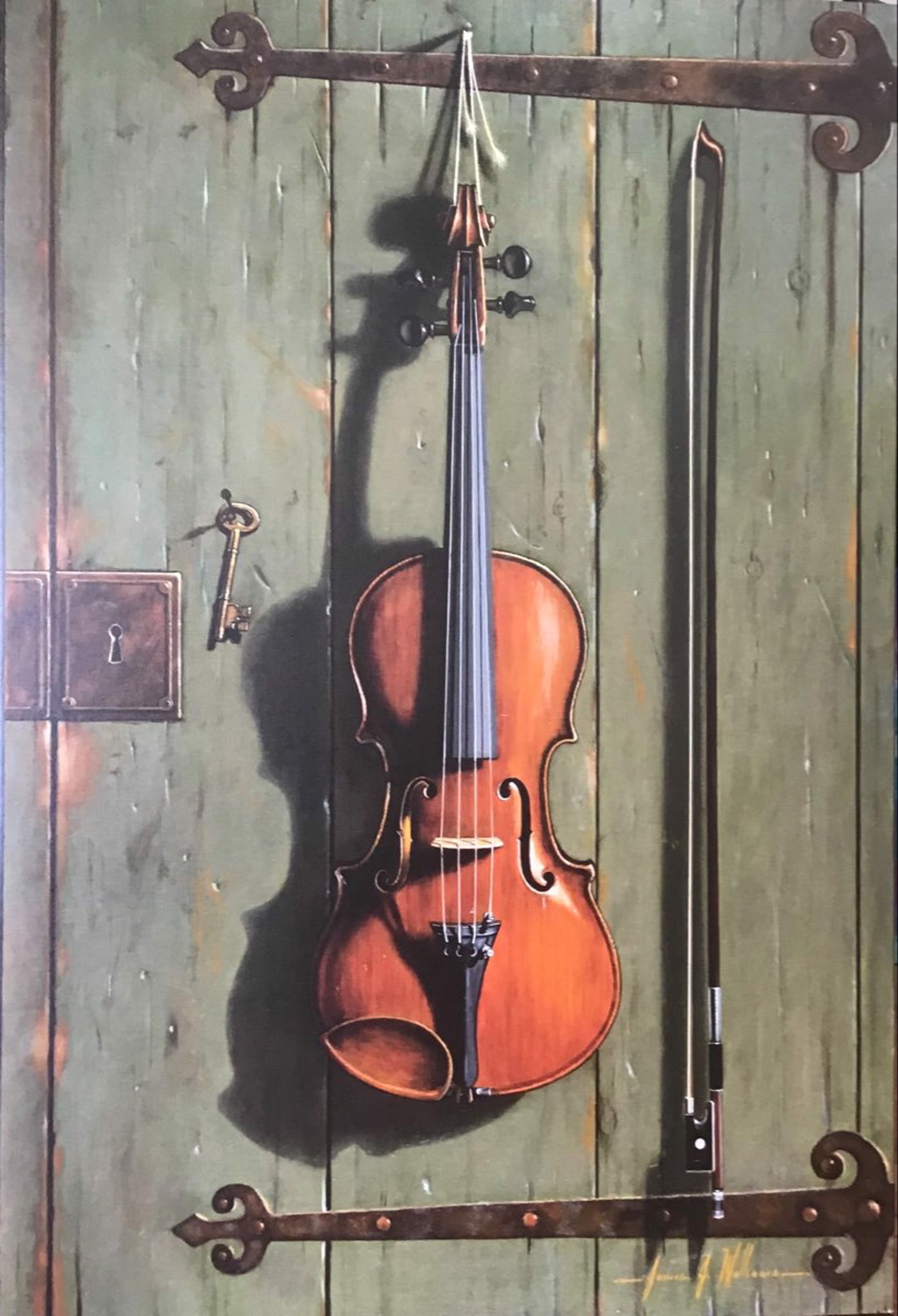 The Violin by James J. Williams