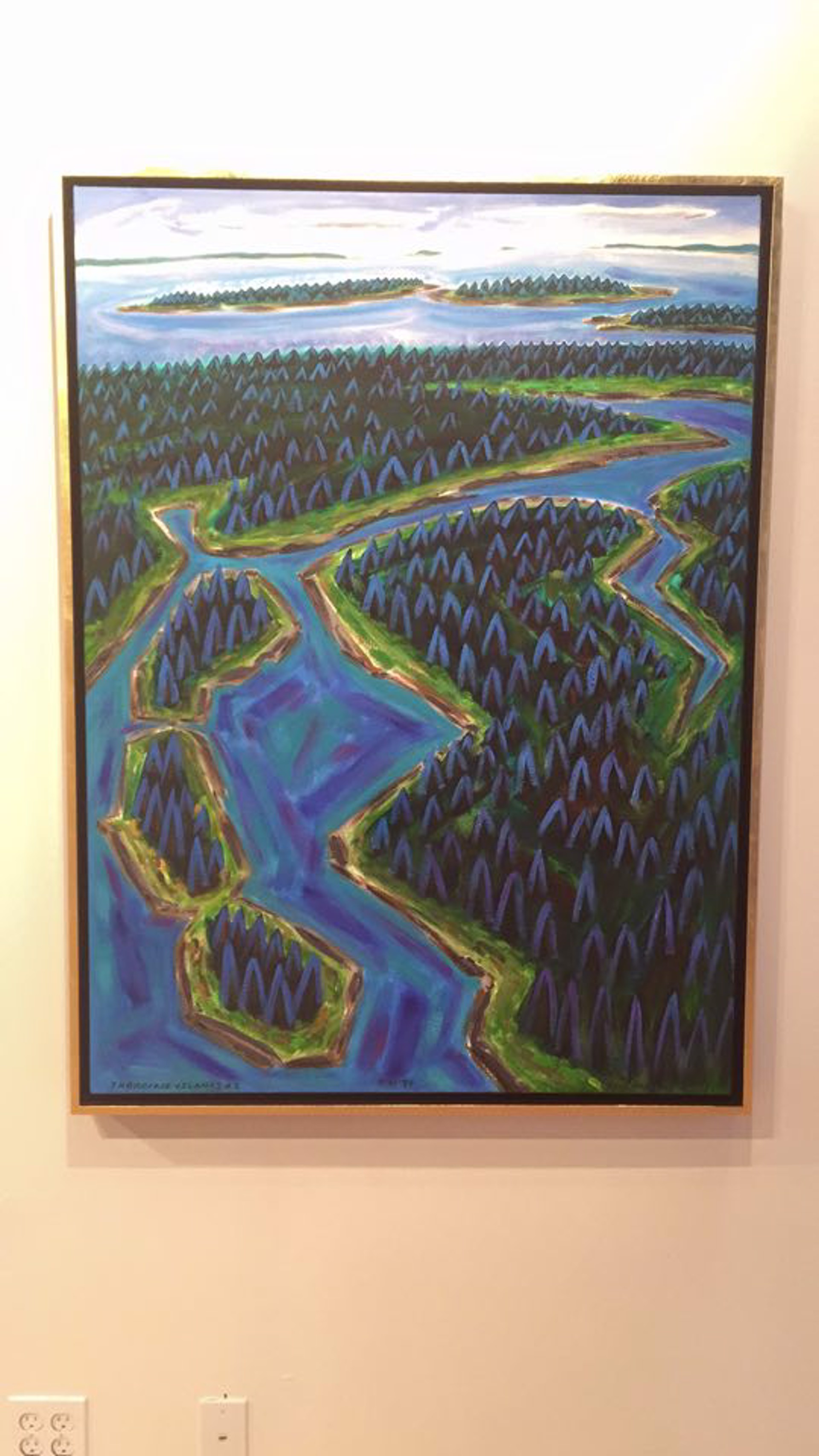 Thorofare Islands #3 by Eric Hopkins | Portland Art Gallery