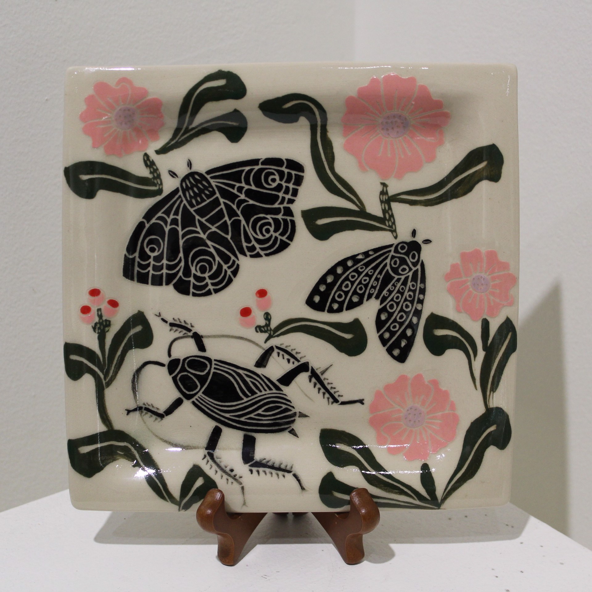 Bug Plate 4 by Abbey Kuhe