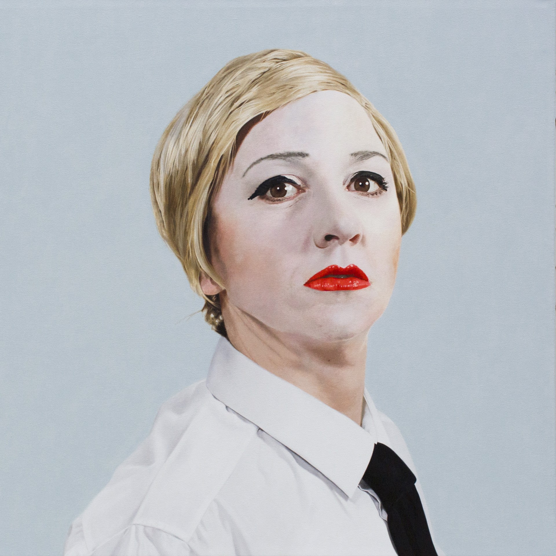 Self Portrait as Andy Warhol by Tiffany Sage