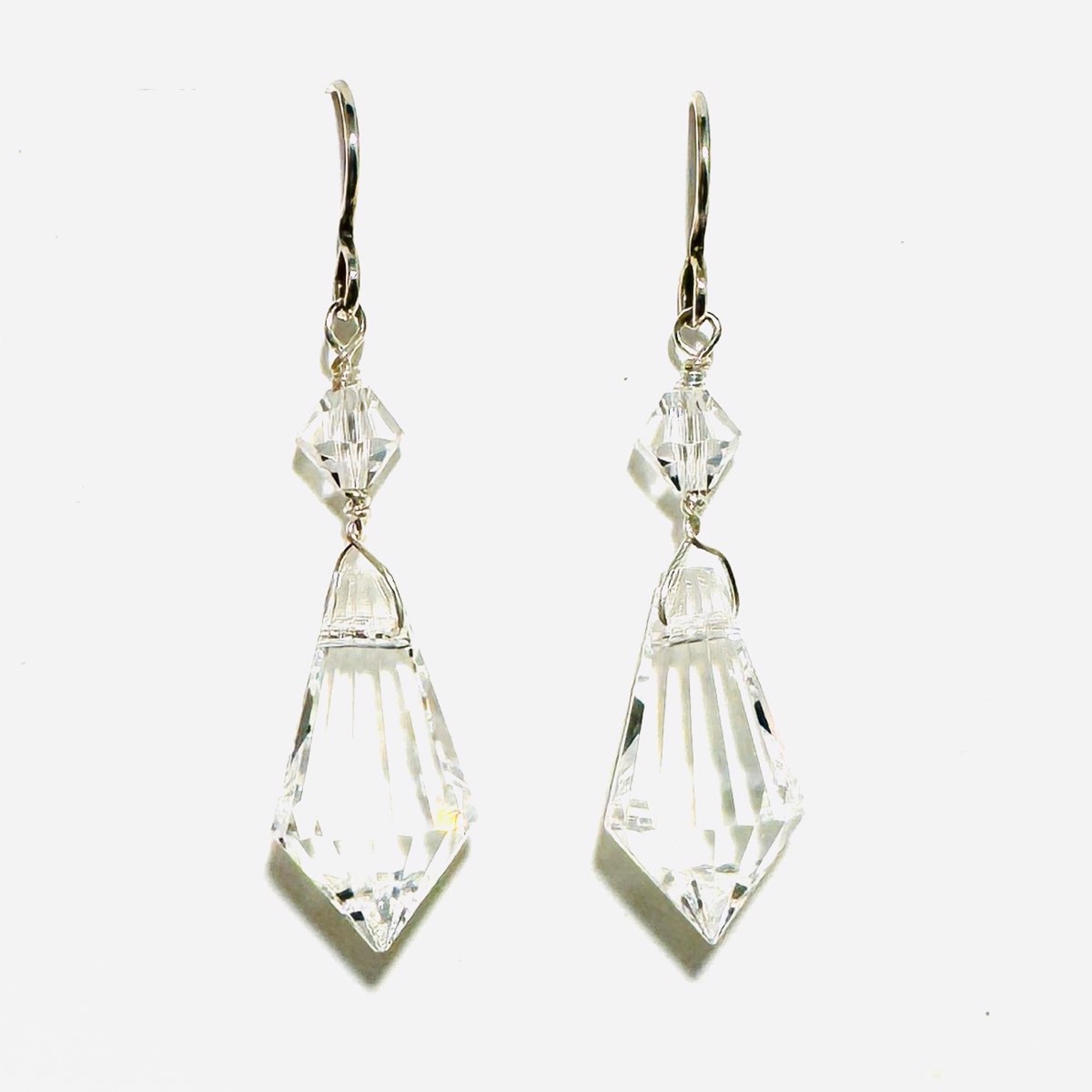 Crystal Earrings LS23-61 by Linda Sacra
