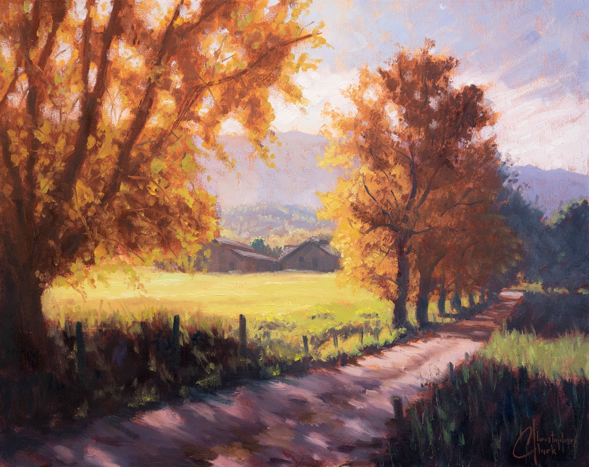 Countryside Path by Christopher Clark