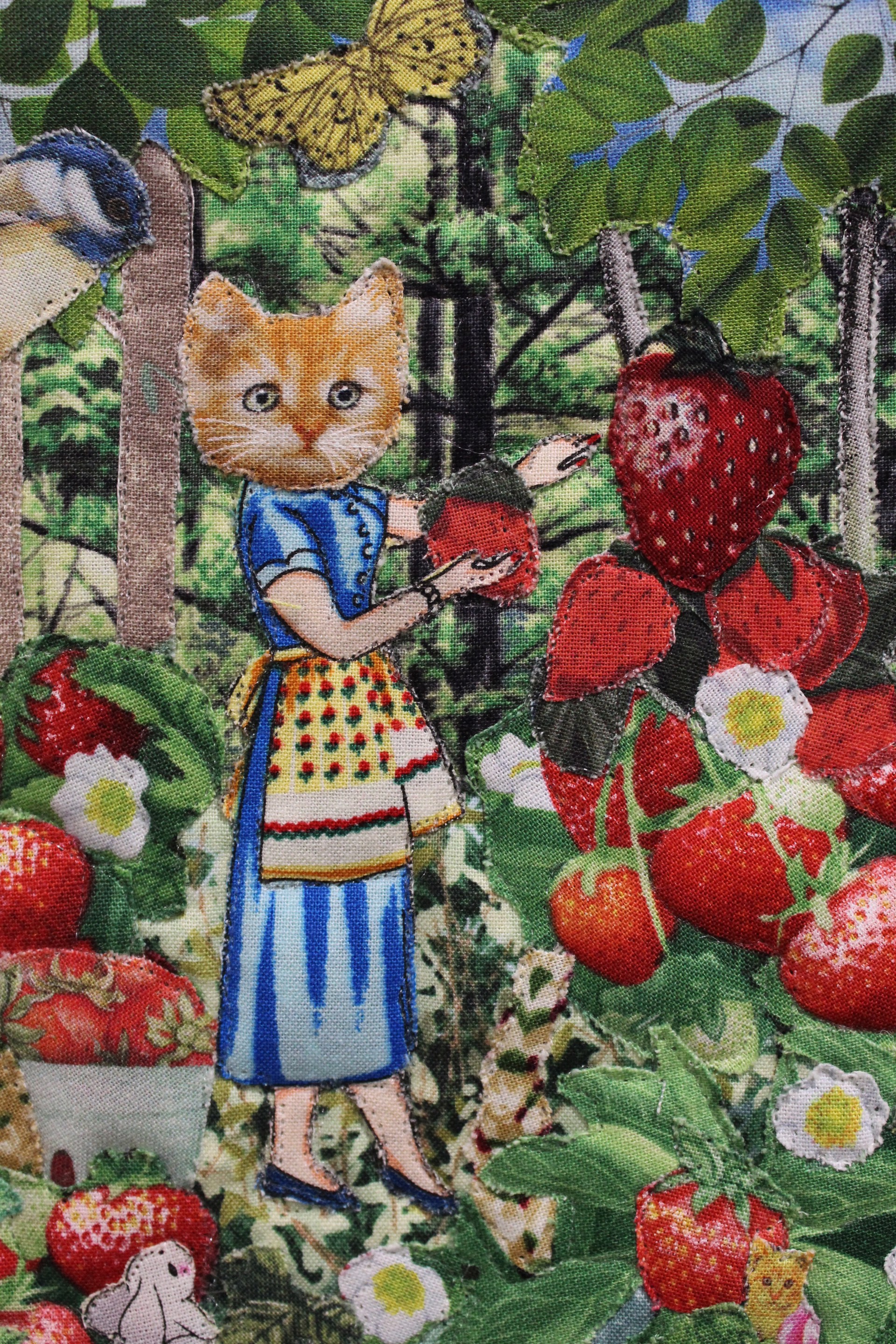 Strawberry Catgirlfriends by Jane Tardo