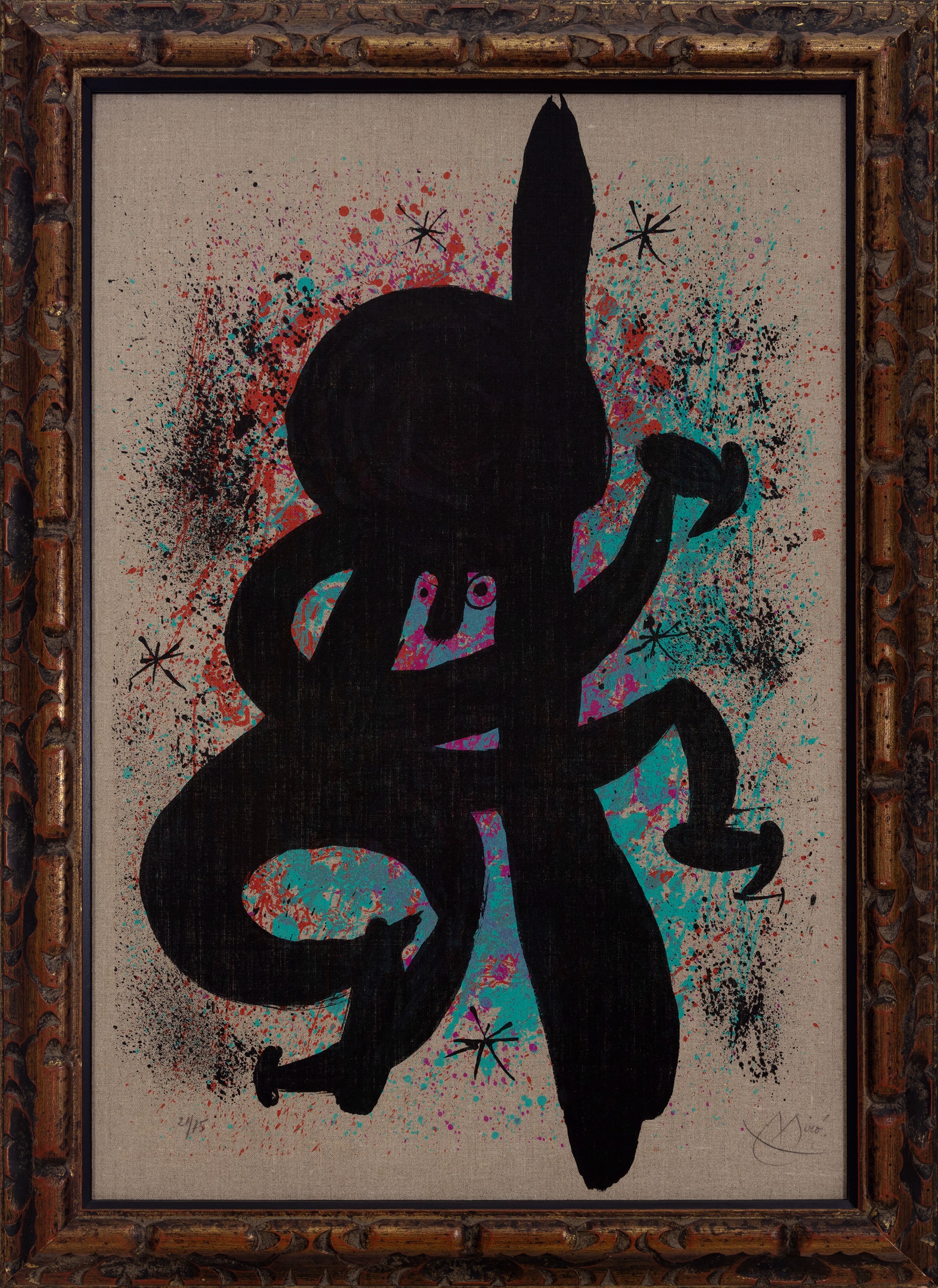 L'esquimo fiévreux (The Feverish Eskimo) by Joan Miró
