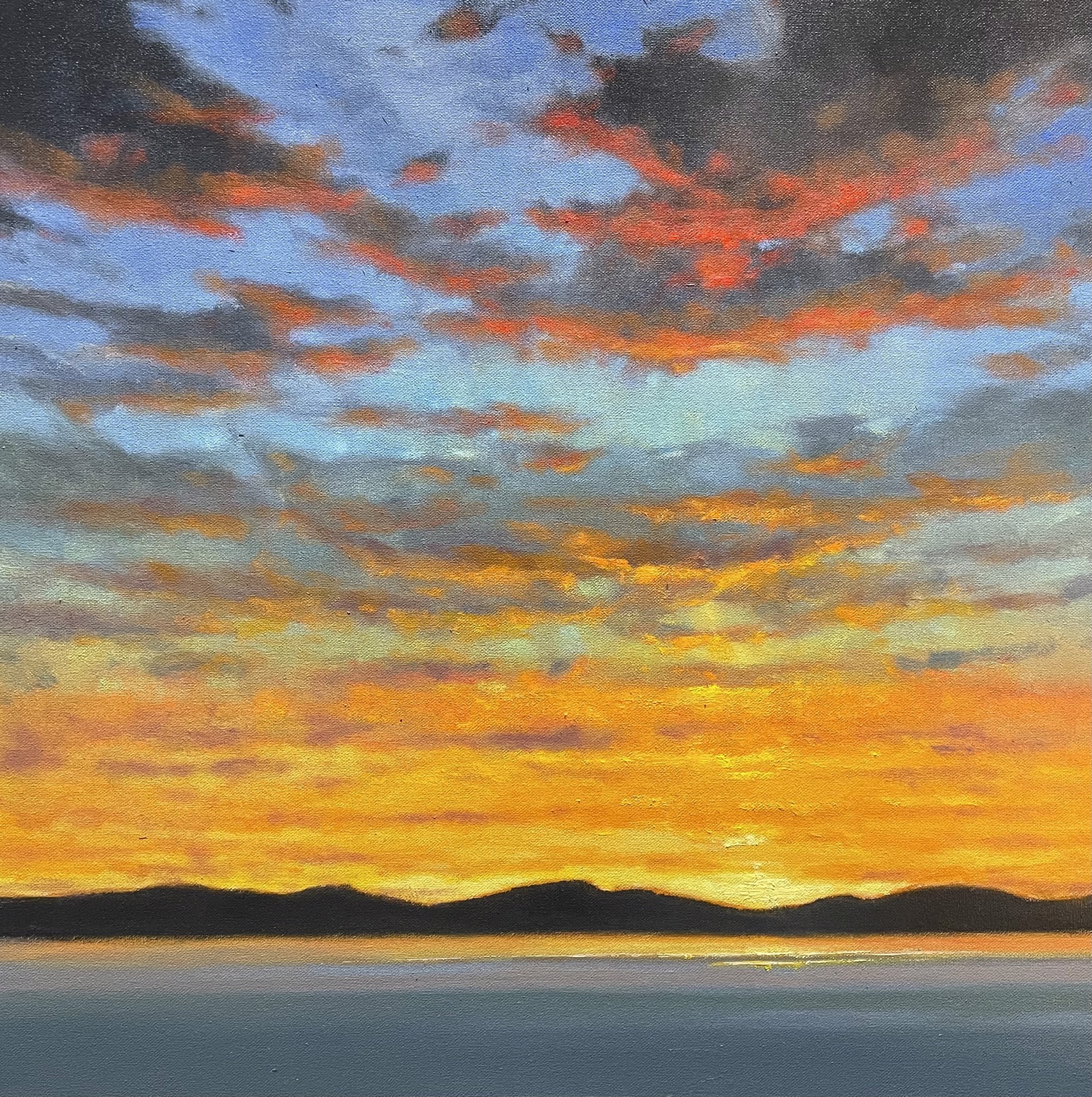 SUNSET STUDY by Mark Gibson