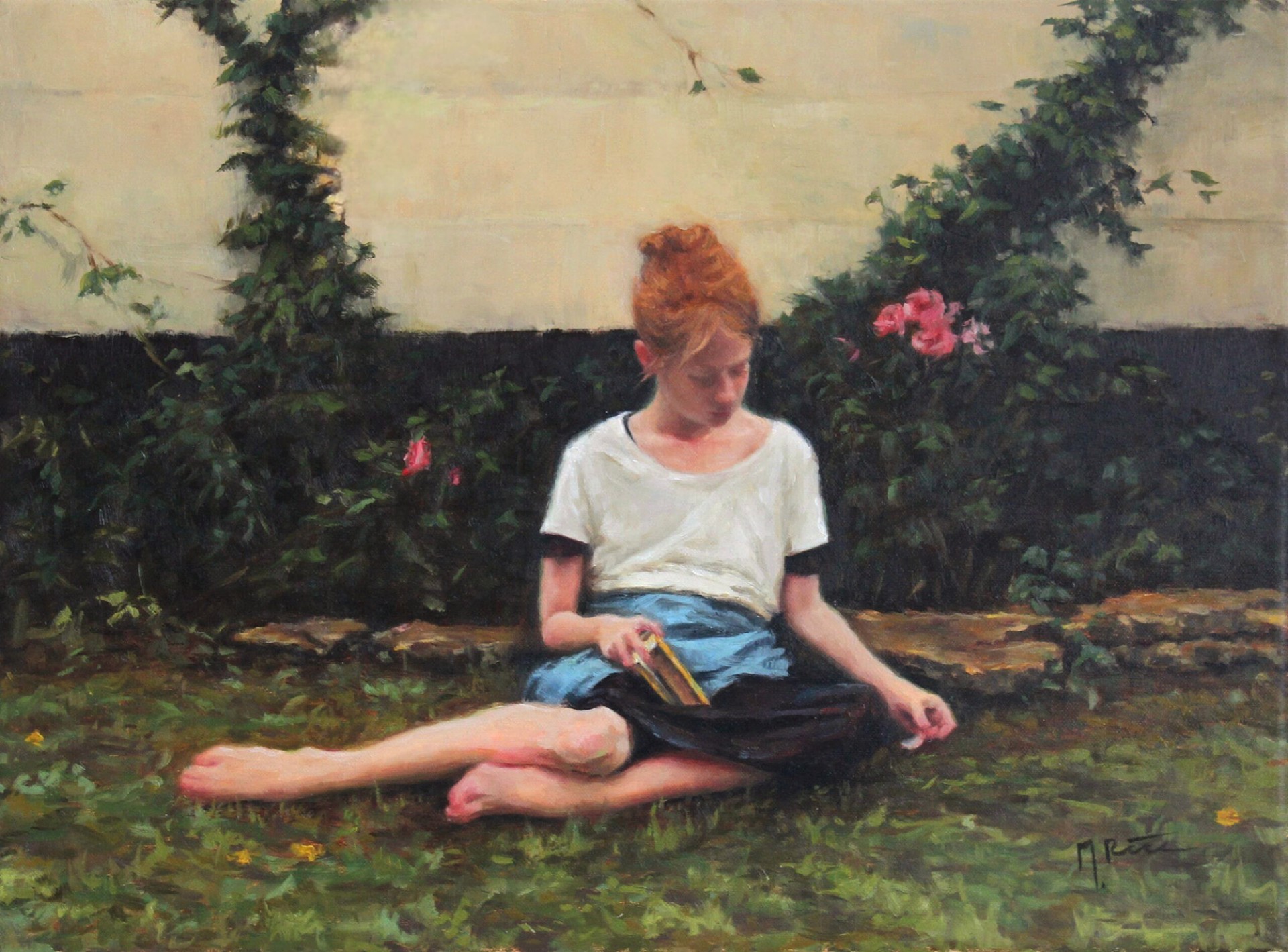 Marianne Kay Rice "Some Sunday Afternoons" by Oil Painters of America