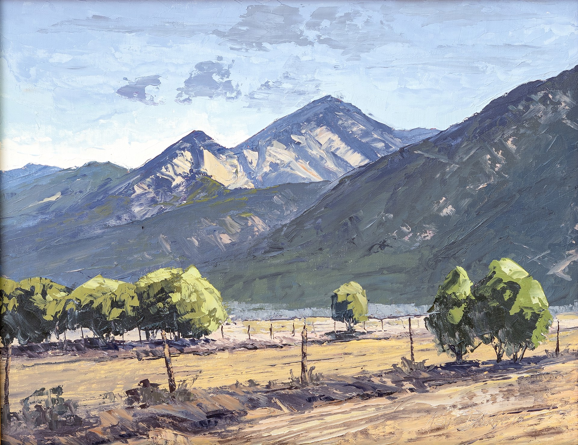 Taos Morning by Ken Daggett